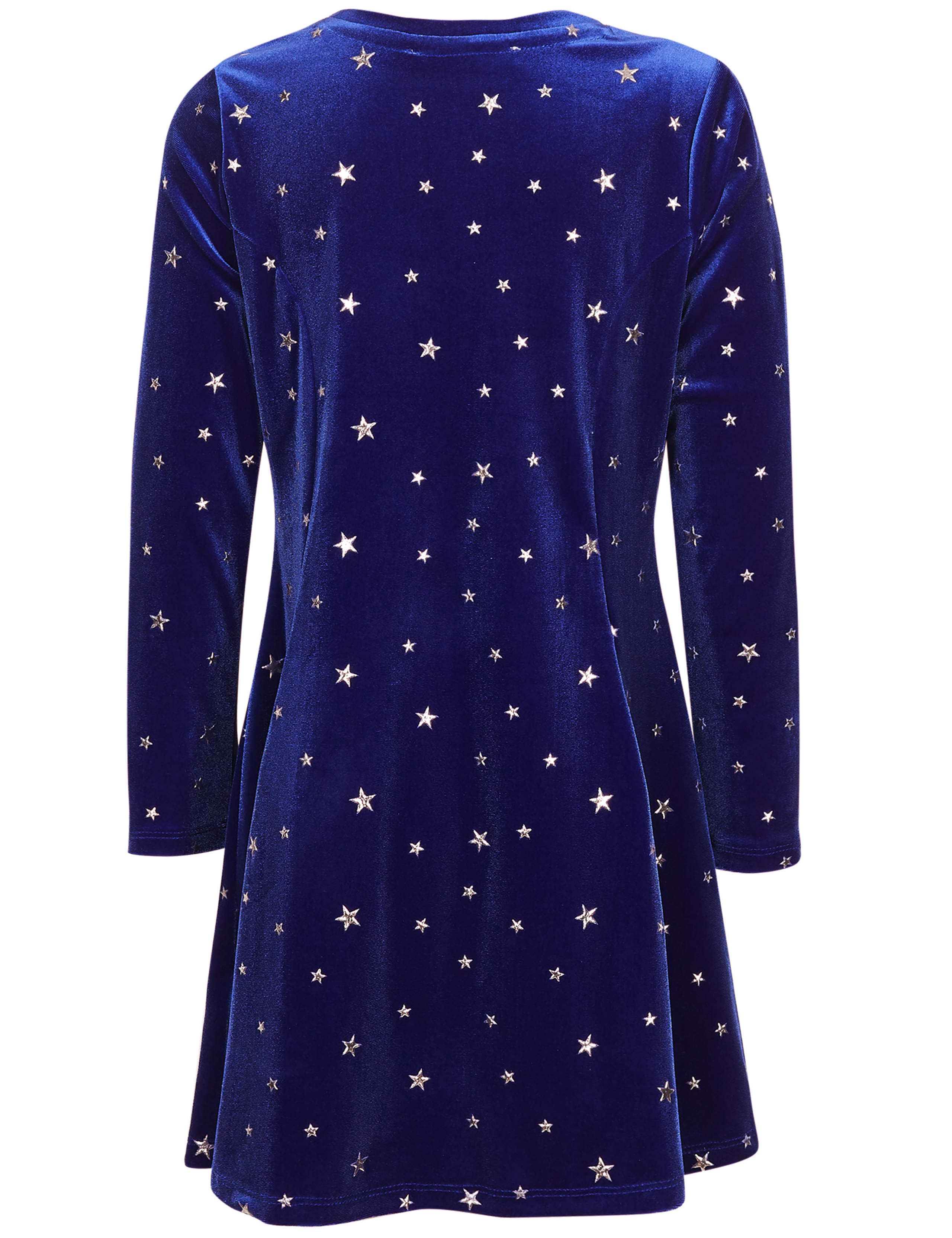 All Over Print Velvet Dress (3-14 Years) 5 of 5