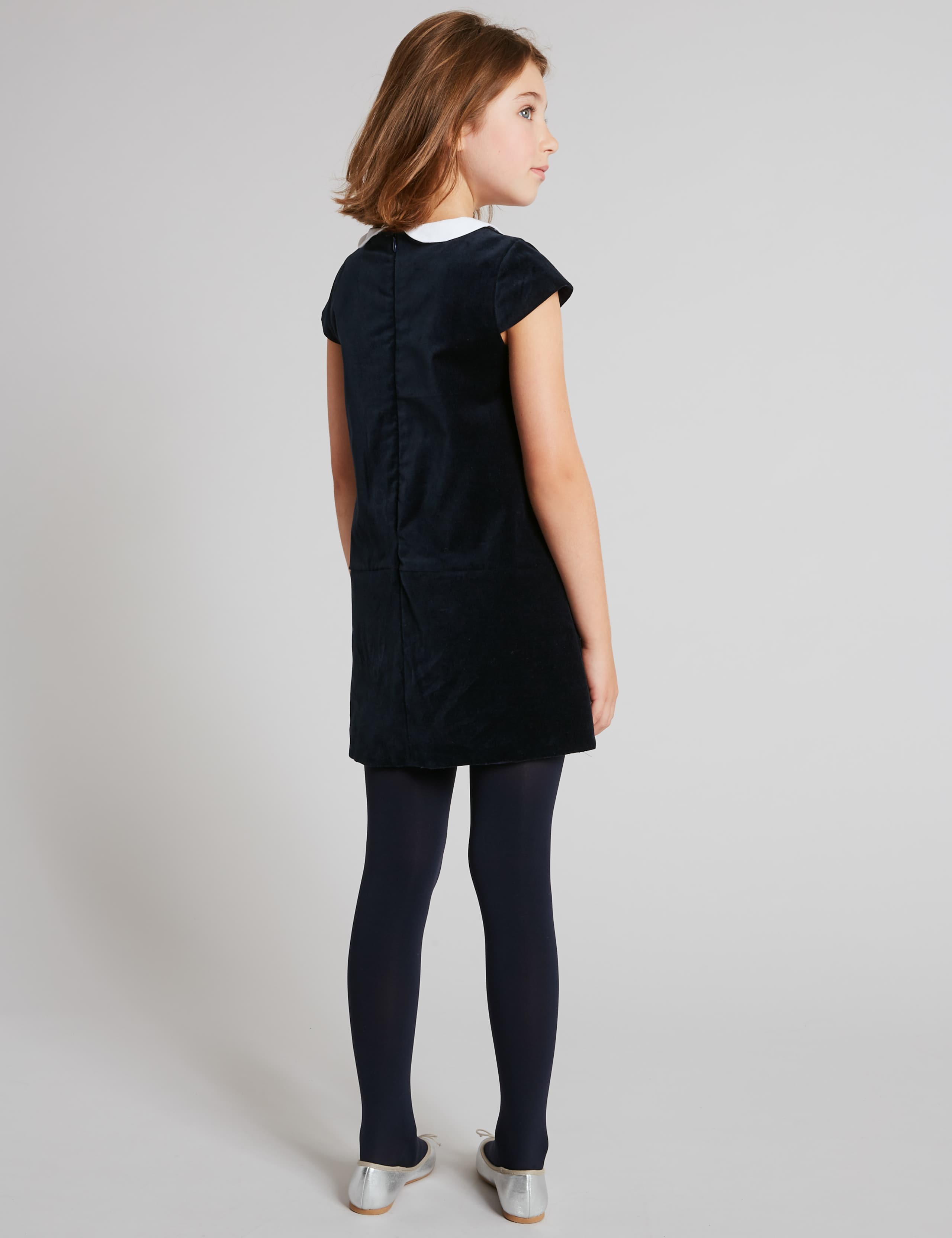 Cotton Dress with Stretch (3-14 Years) 3 of 5