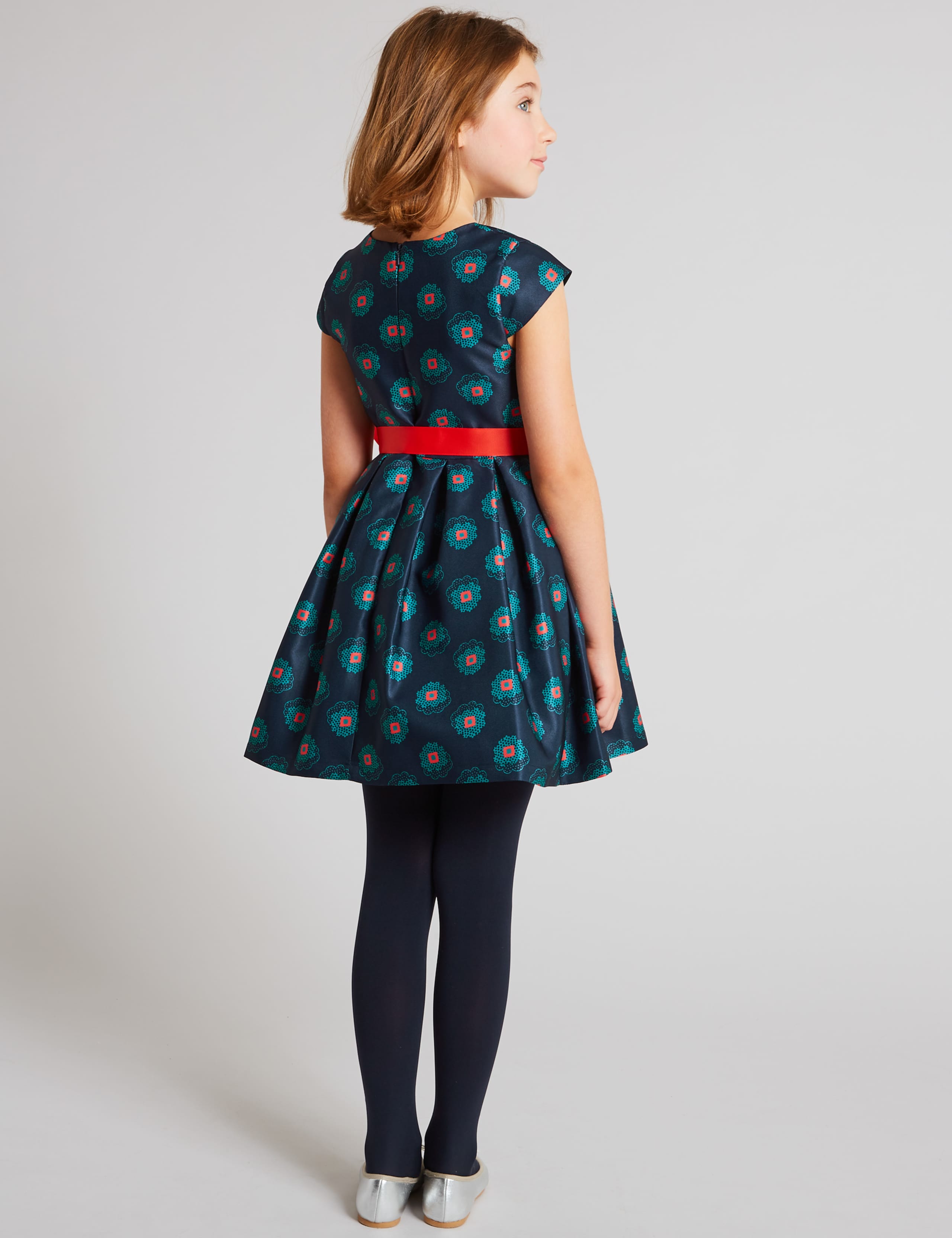 Printed Prom Dress (3-14 Years) 3 of 5