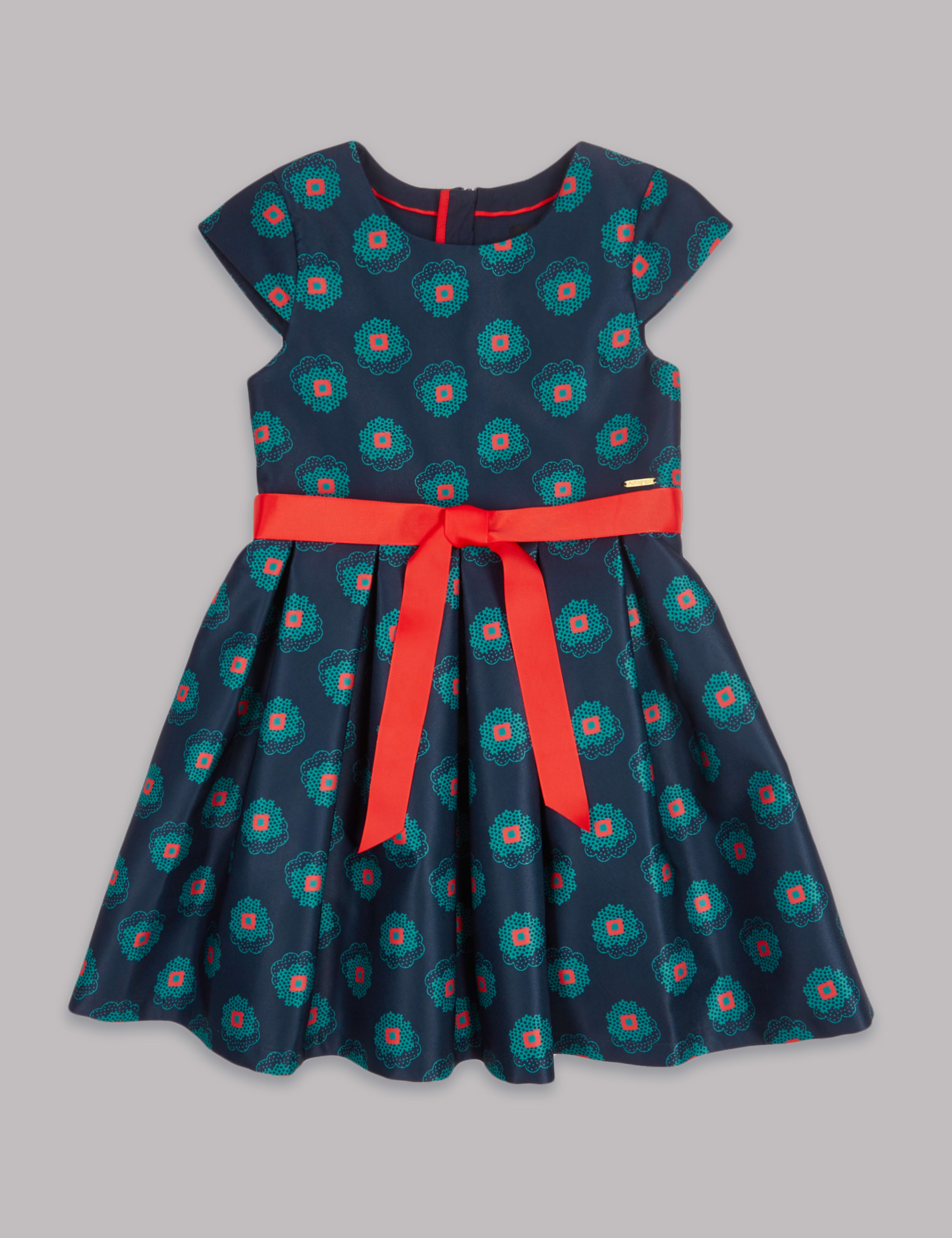 Printed Prom Dress (3-14 Years) 2 of 5