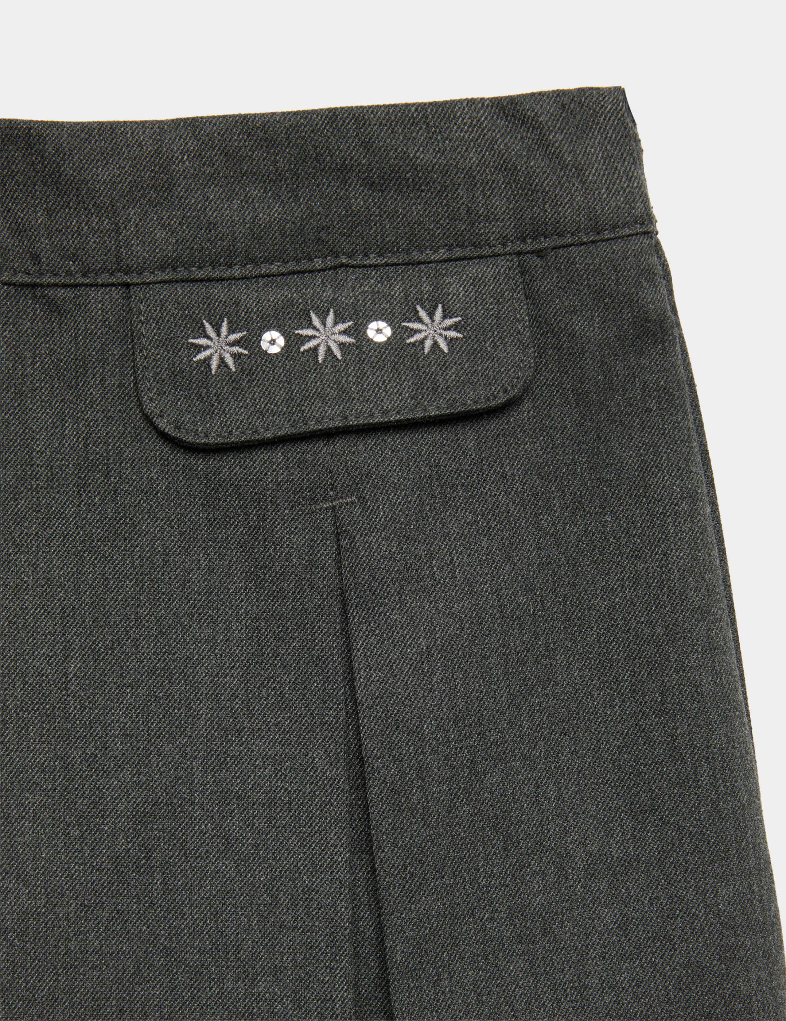 Girls' Embroidered School Skirt (2-18 Yrs) 7 of 7