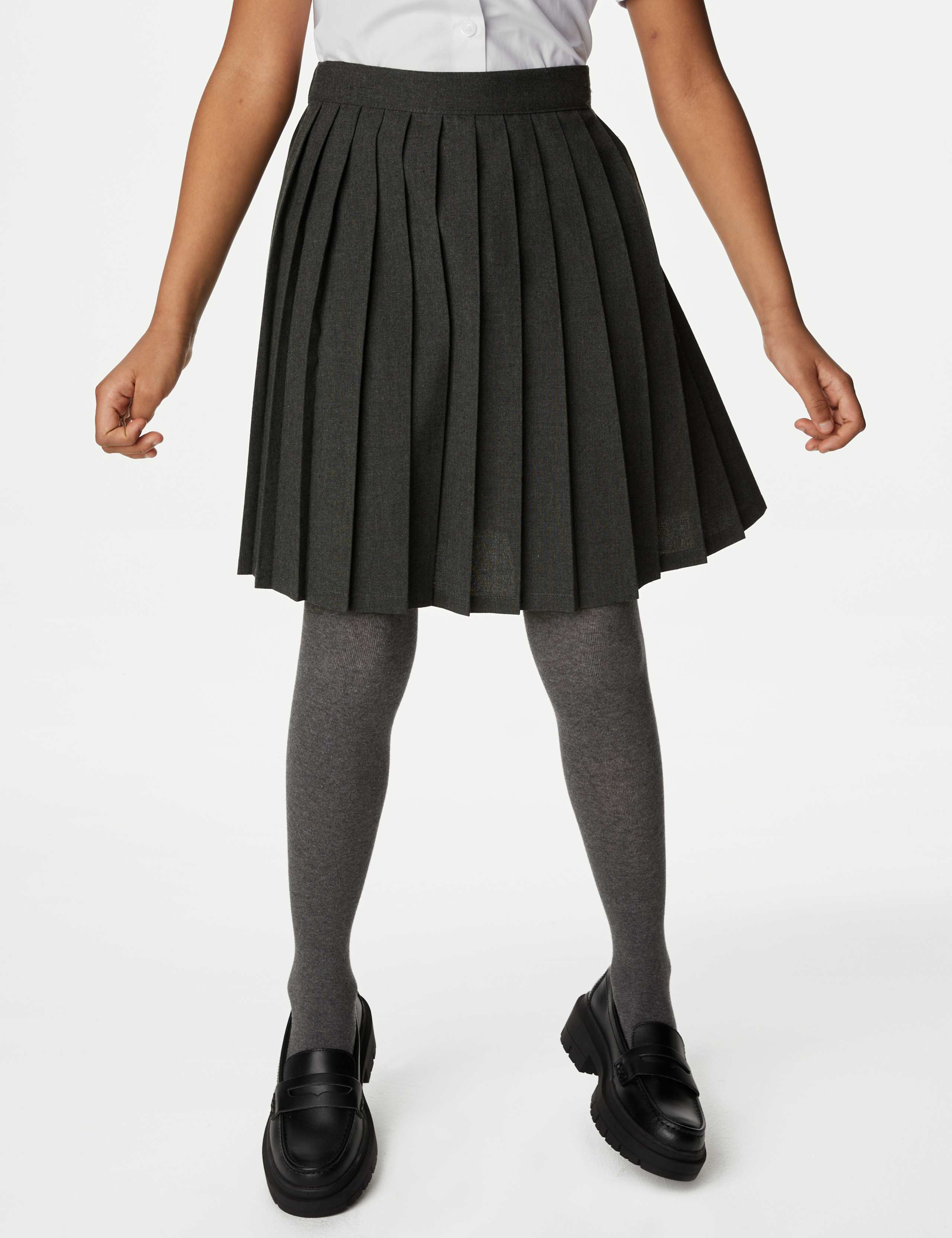 Girls' Easy Dressing Pull On School Skirt (2-16 Yrs) 3 of 5