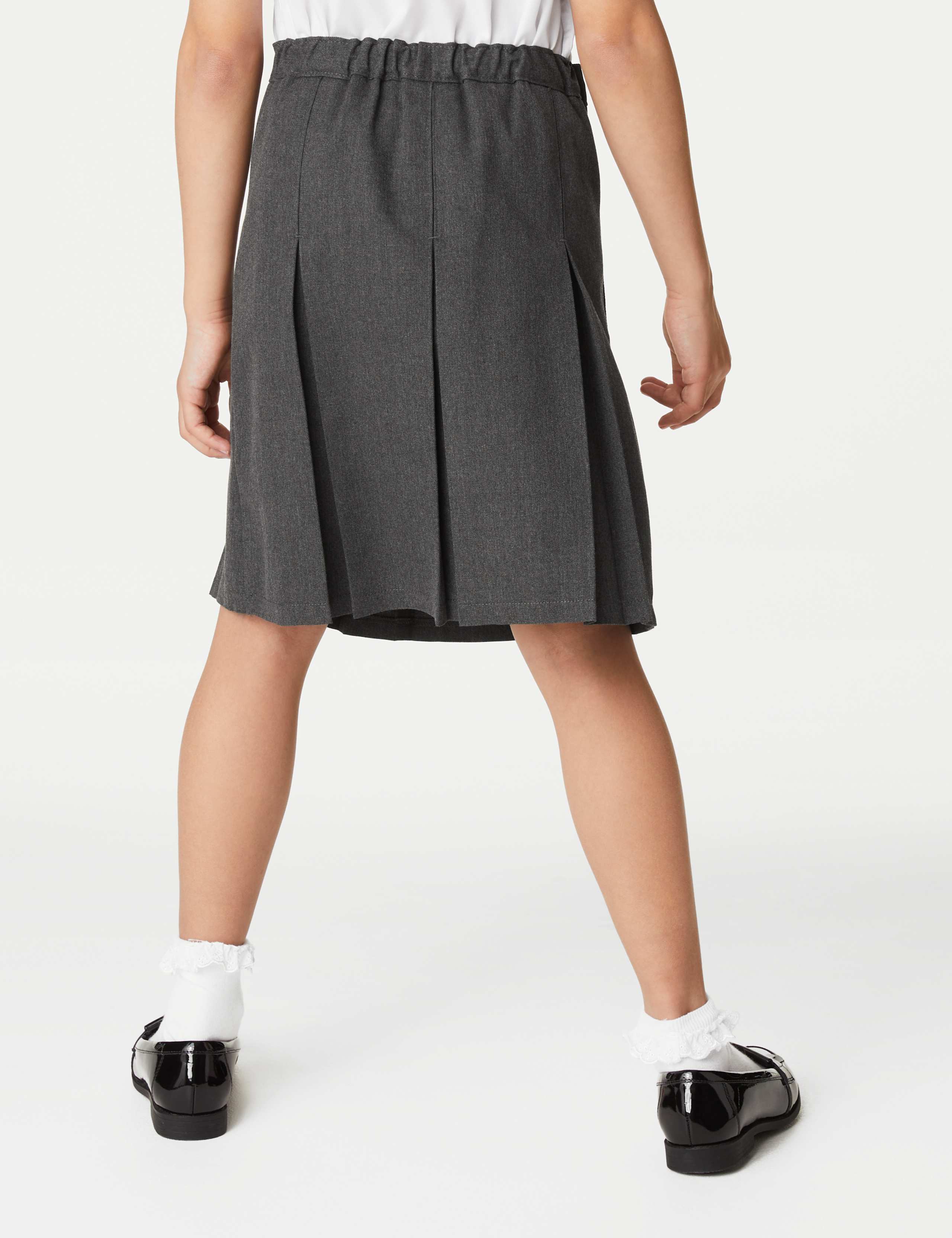 Girls' Permanent Pleats School Skirt (2-16 Yrs) 4 of 4