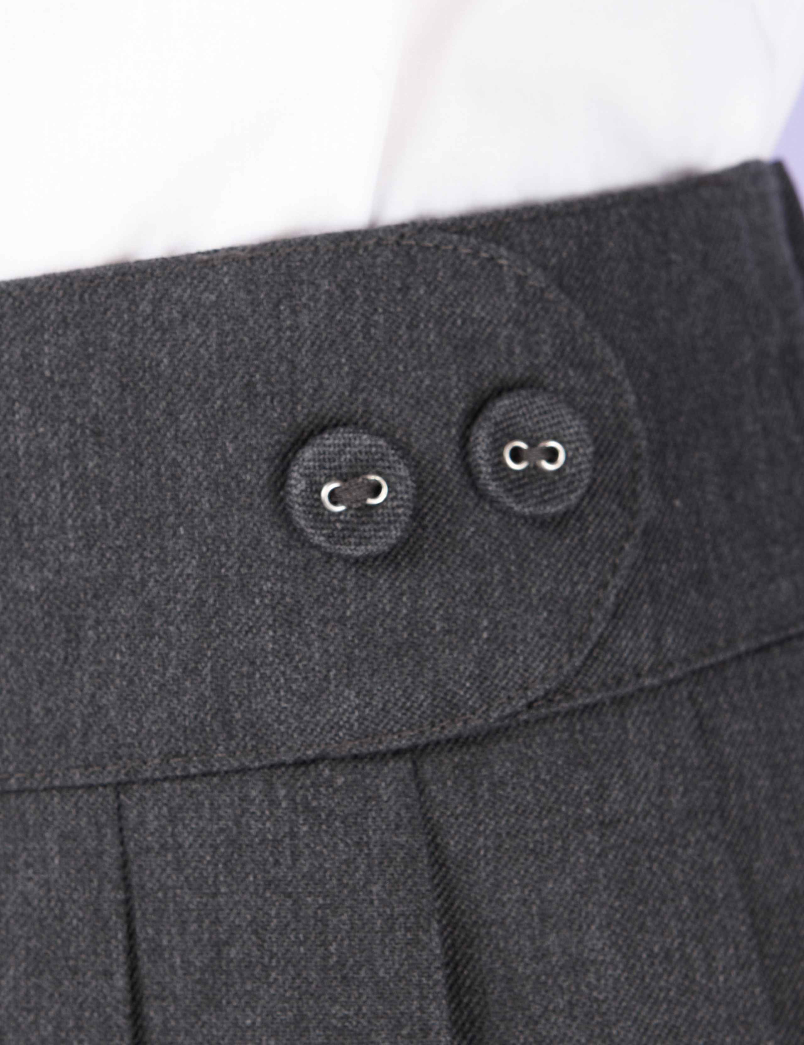 Girls' Button Waist Pleat Skirt with Stormwear+™ 7 of 7