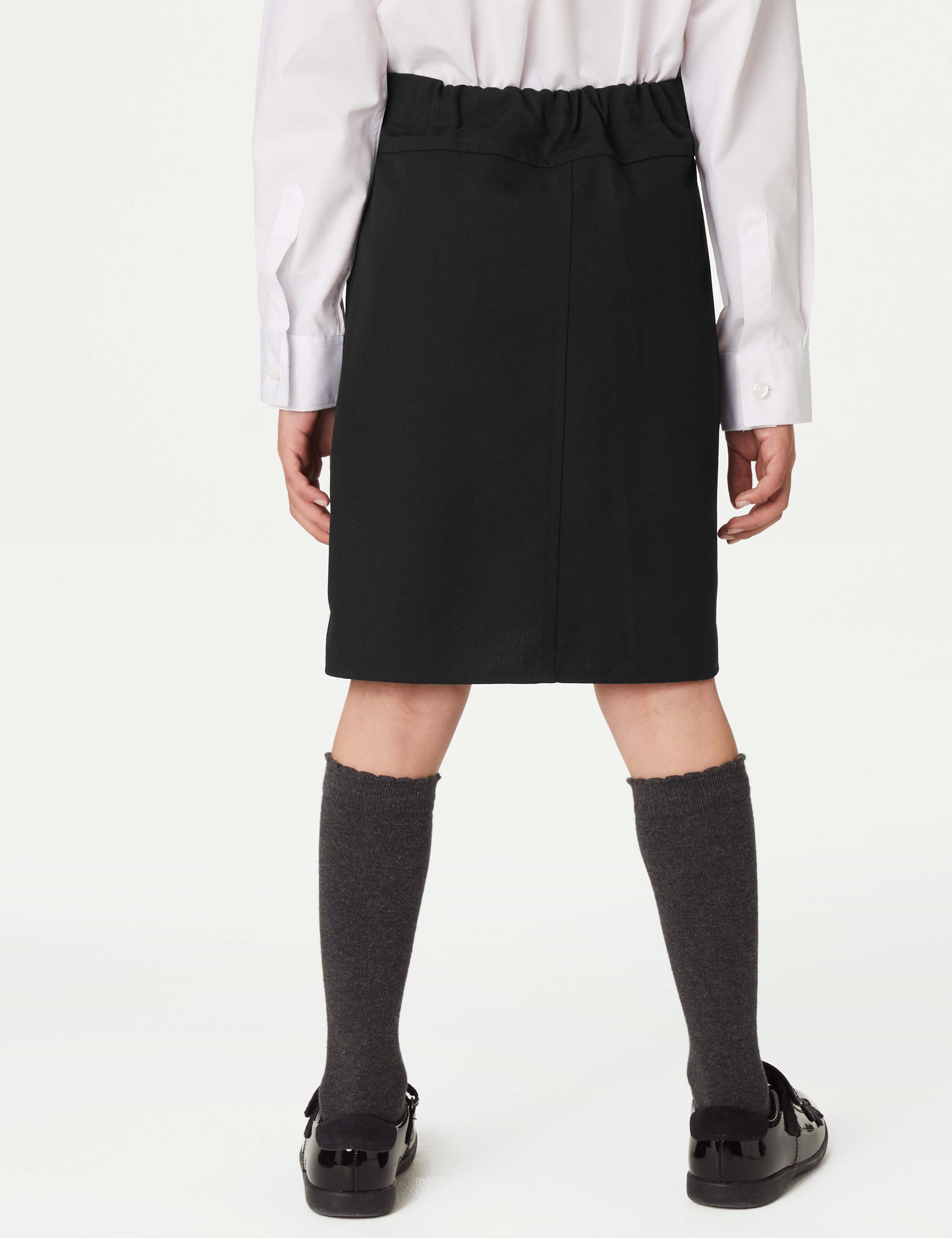 Girls' Permanent Pleats School Skirt (2-16 Yrs) 4 of 4