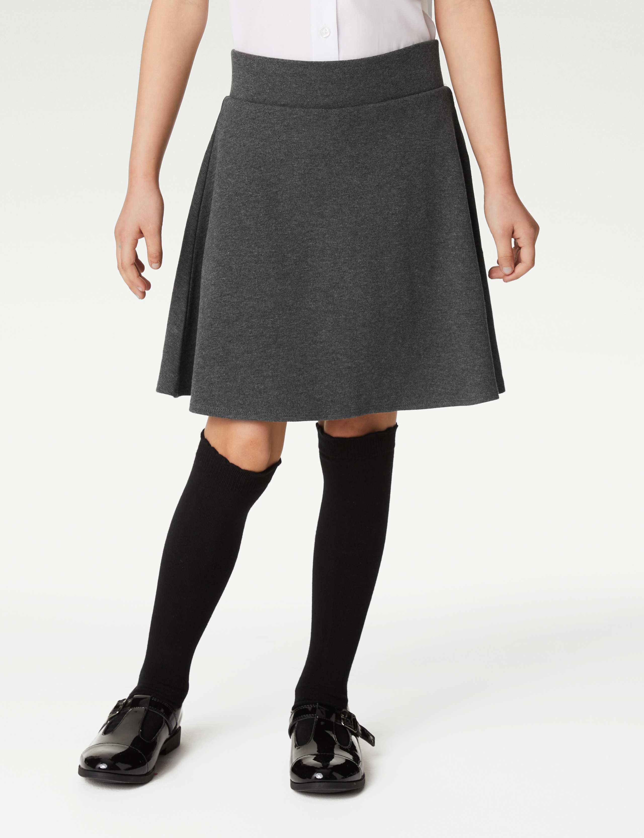 Girls' Jersey School Skort (2-18 Yrs) 3 of 6