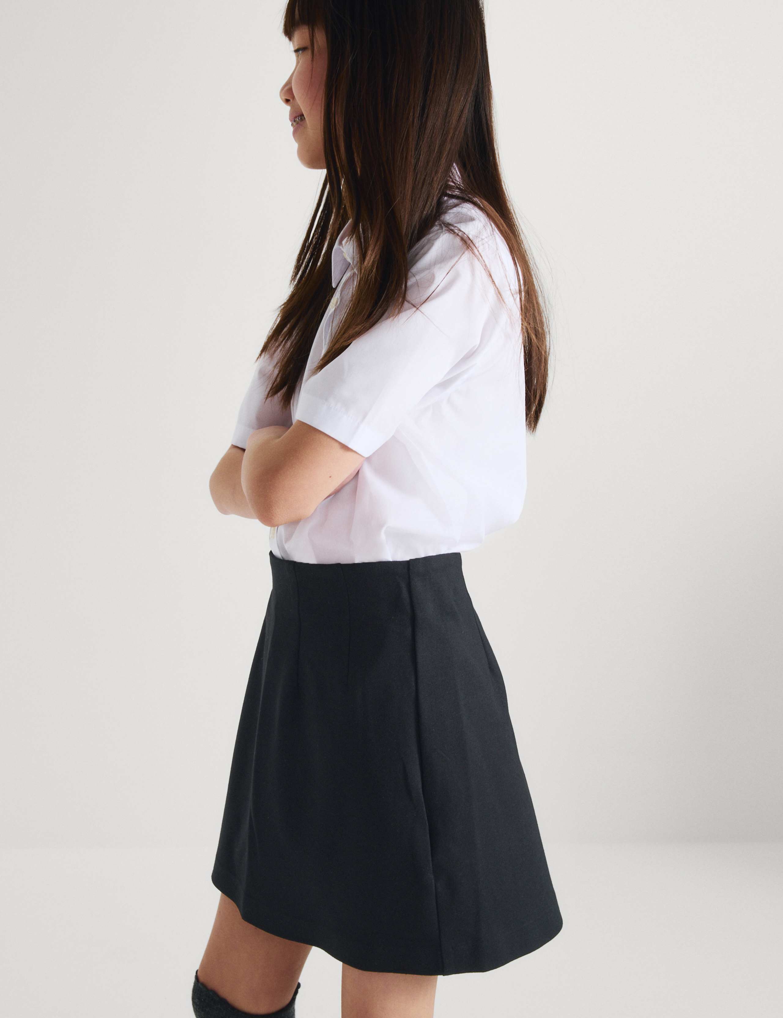 Senior Girl A-Line Pencil School Skirt (9-18 Yrs) 4 of 7
