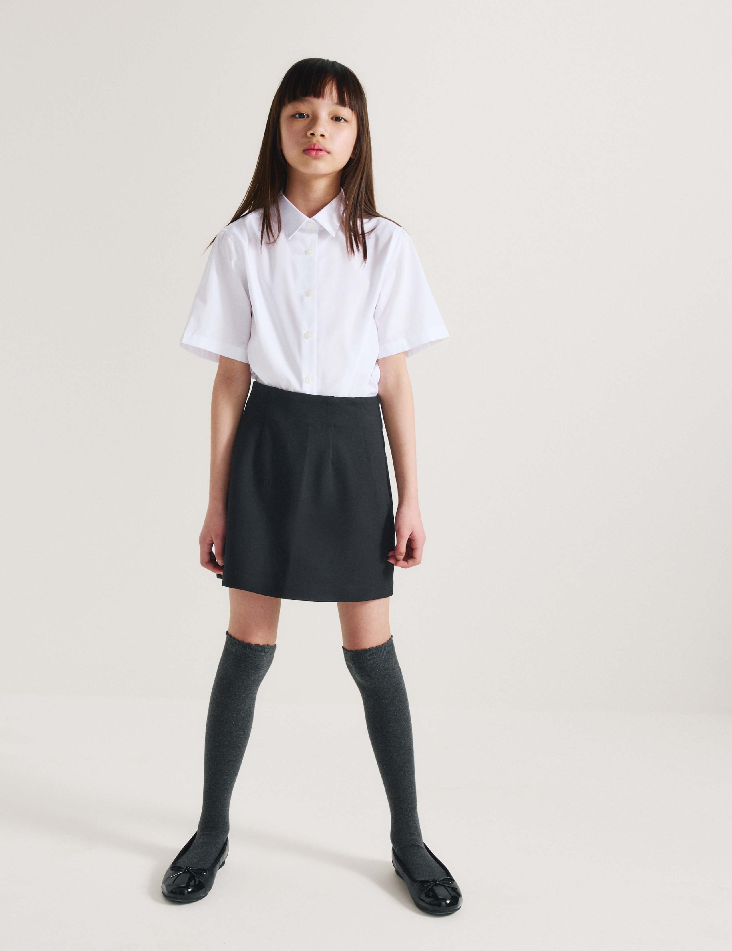 Senior Girl A-Line Pencil School Skirt (9-18 Yrs) 5 of 7