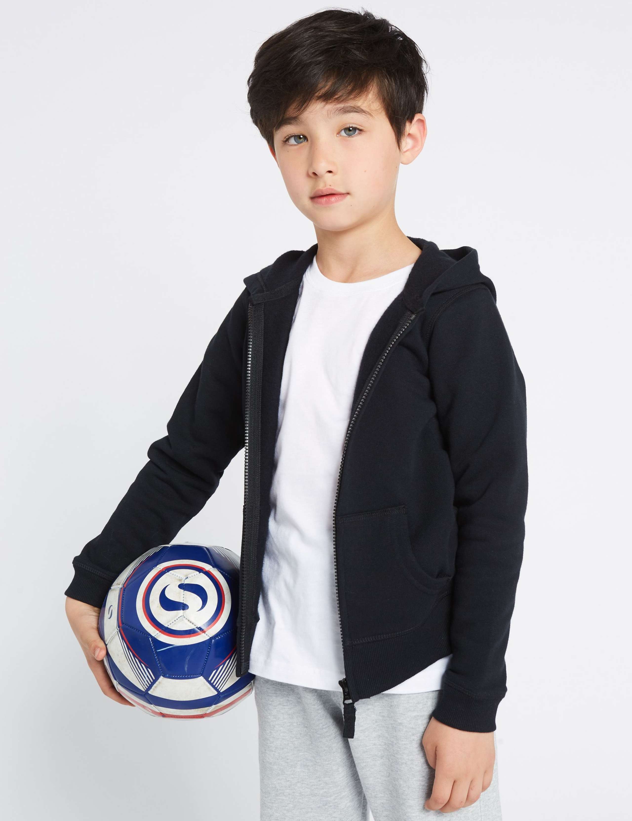 Unisex Cotton Hooded School Sweatshirt (2-16 Yrs) 3 of 6