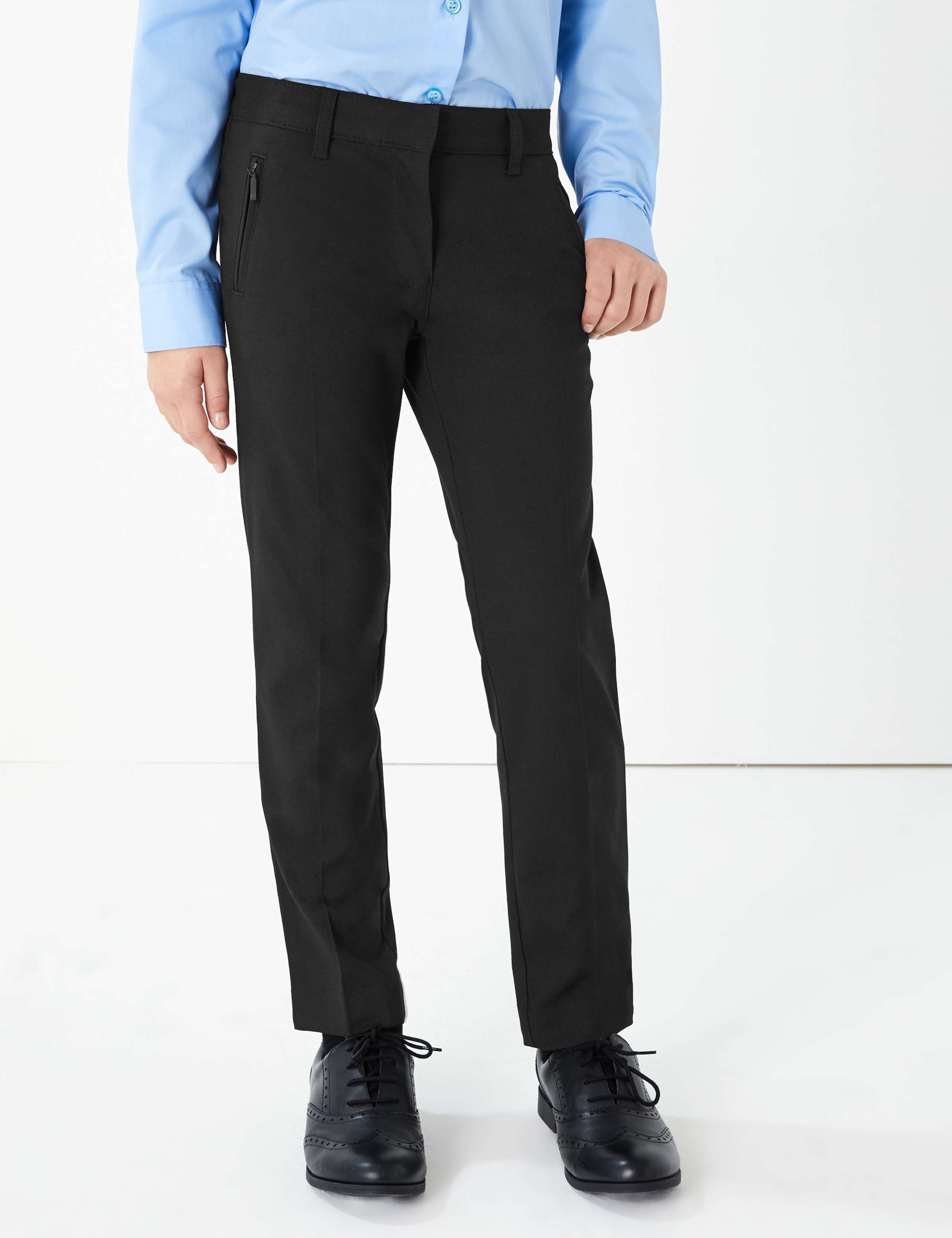 Girls Slim Leg Additional Length Trousers 3 of 6