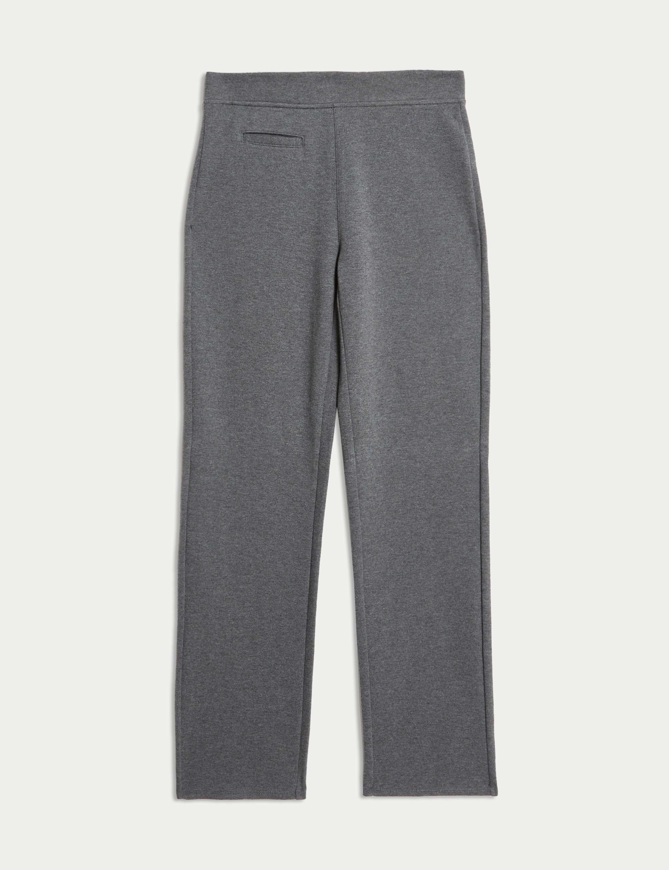 Girls' Regular Leg Jersey School Trousers (2-16 Yrs) 2 of 5