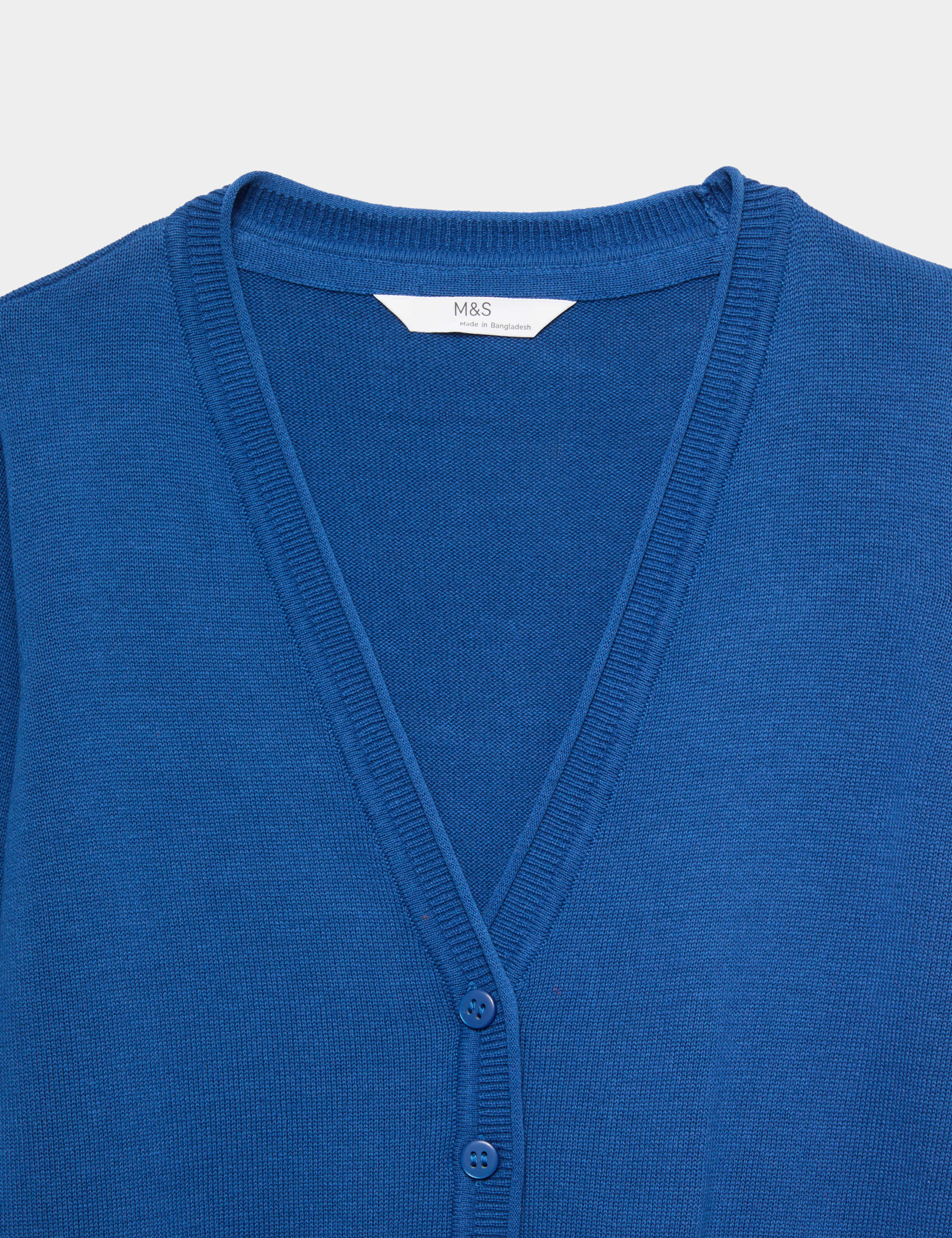 2 Pack Girls' Pure Cotton School Cardigan (3-18 Yrs) 2 of 2