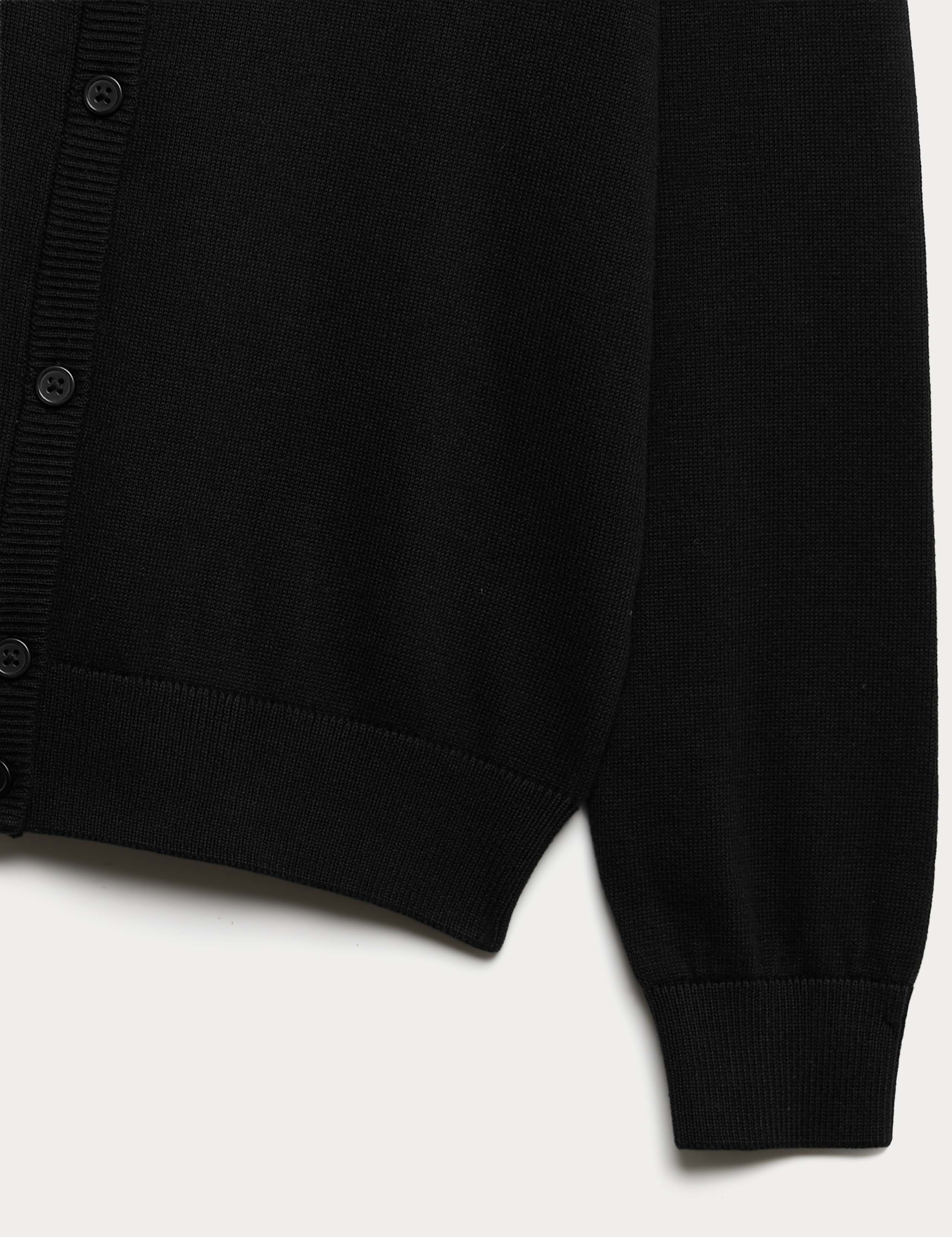 Girls' Pure Cotton School Cardigan (9-18 Yrs) 2 of 2