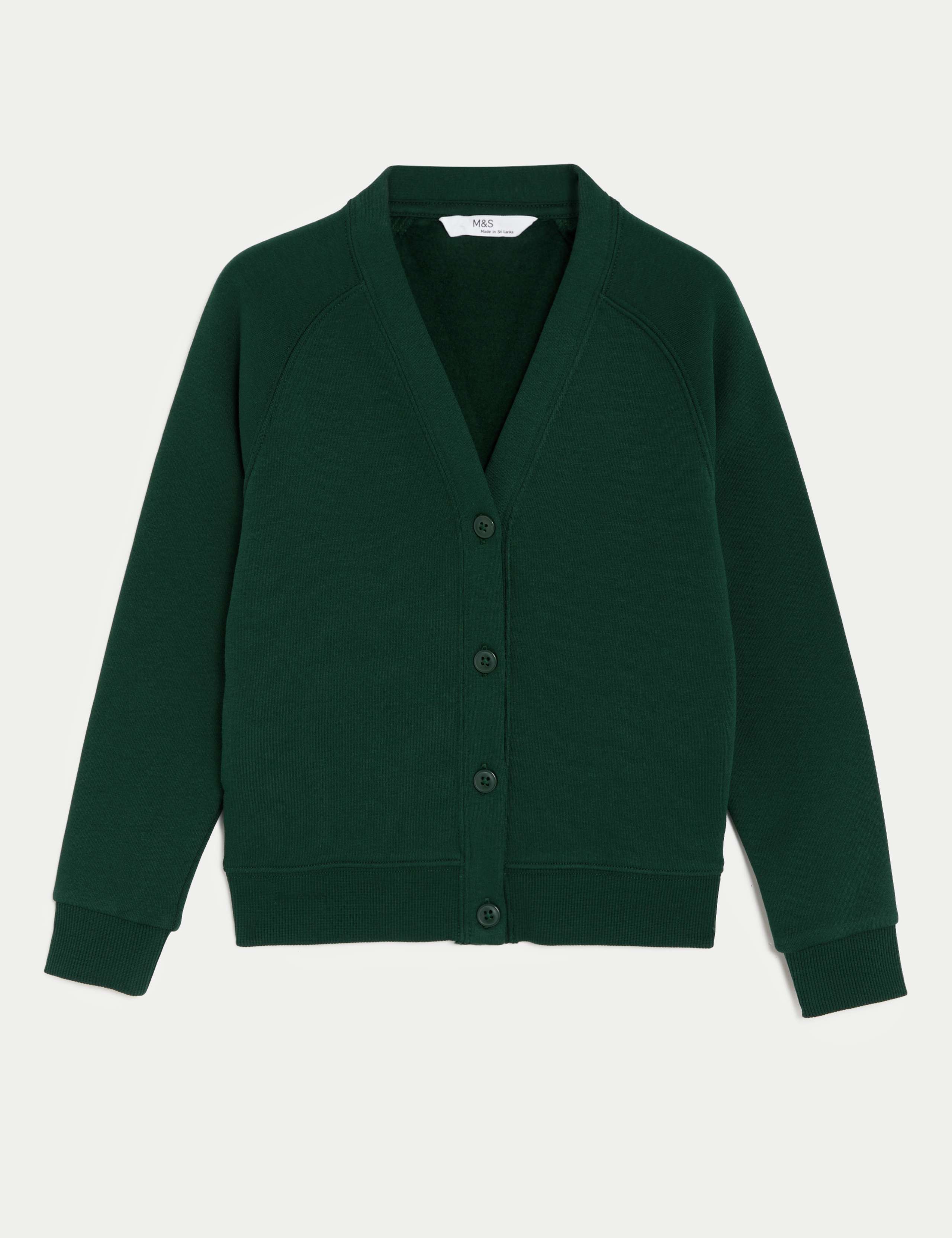 Girls' Jersey School Cardigan (2-18 Yrs) 2 of 4