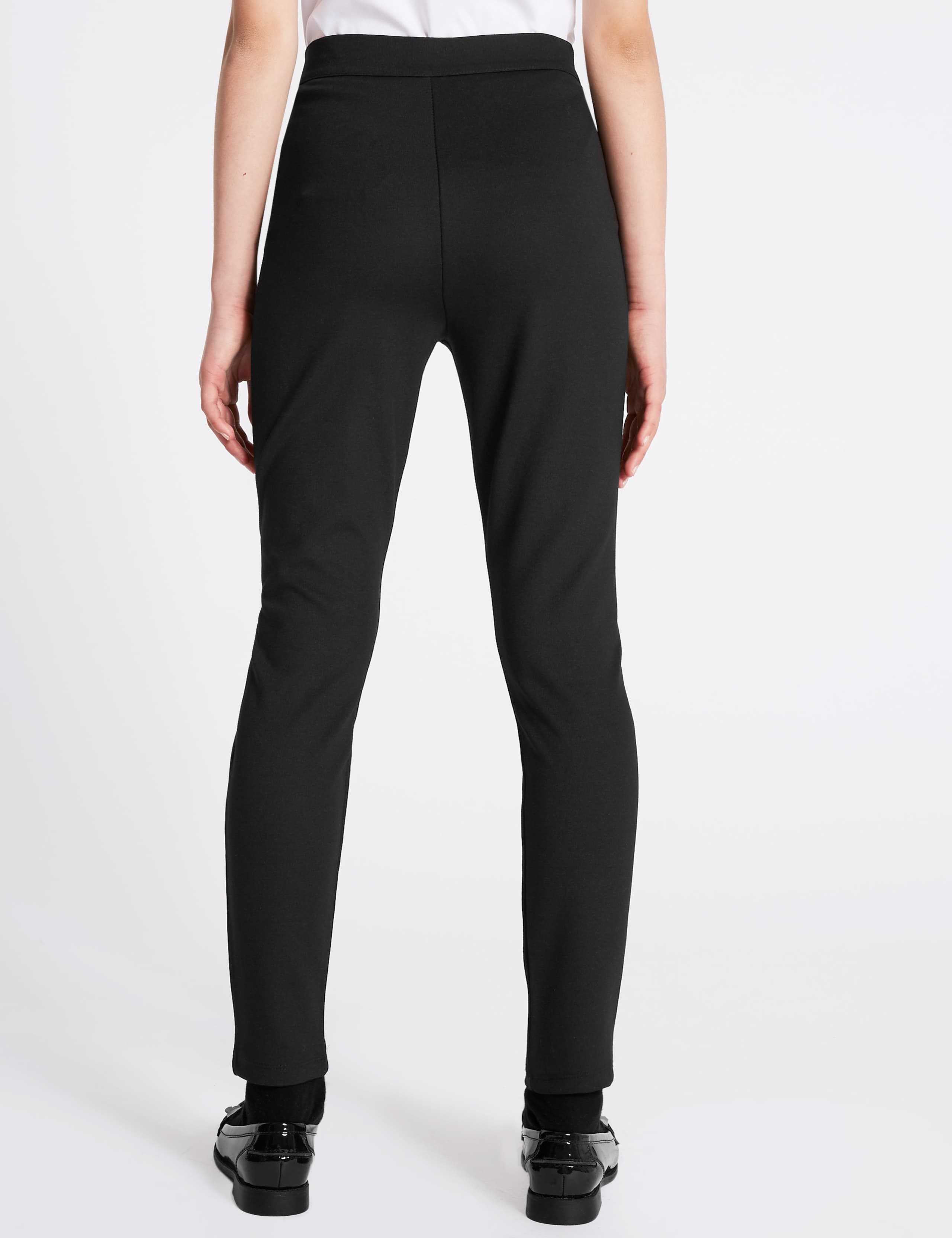 Senior Girls’ Skinny Leg Jersey School Trousers 4 of 4