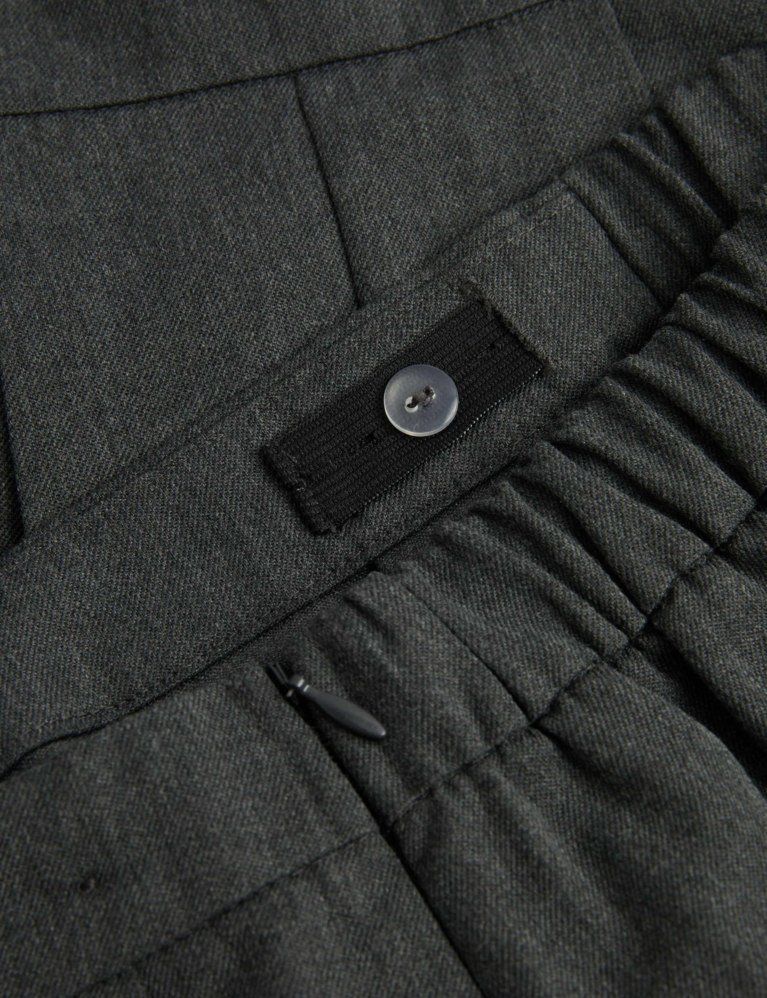 2 Pack Girls' Pleat Front Shorts (4-14 Yrs) 2 of 2