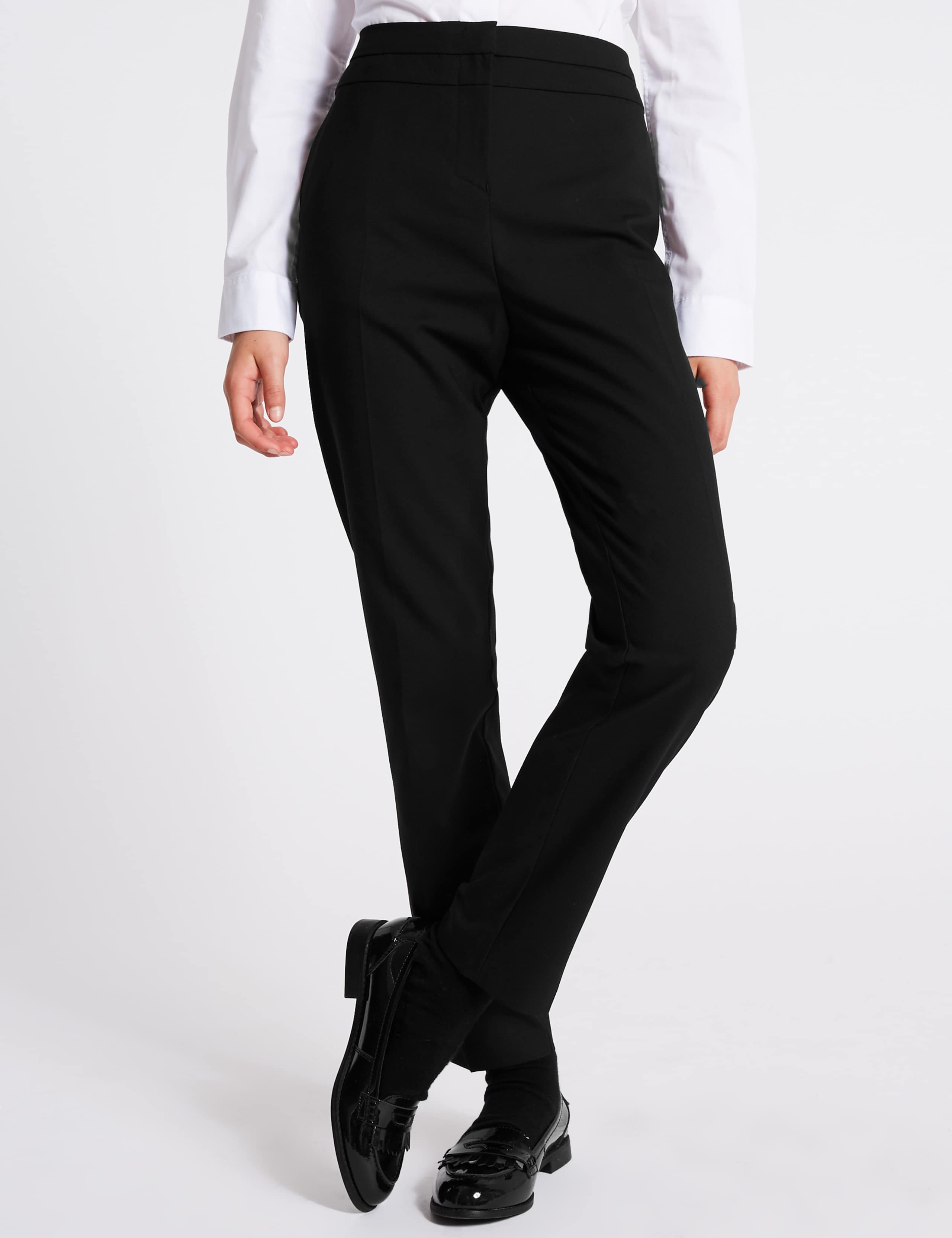 Senior Girls' Skinny Leg Longer Length Trousers 3 of 6