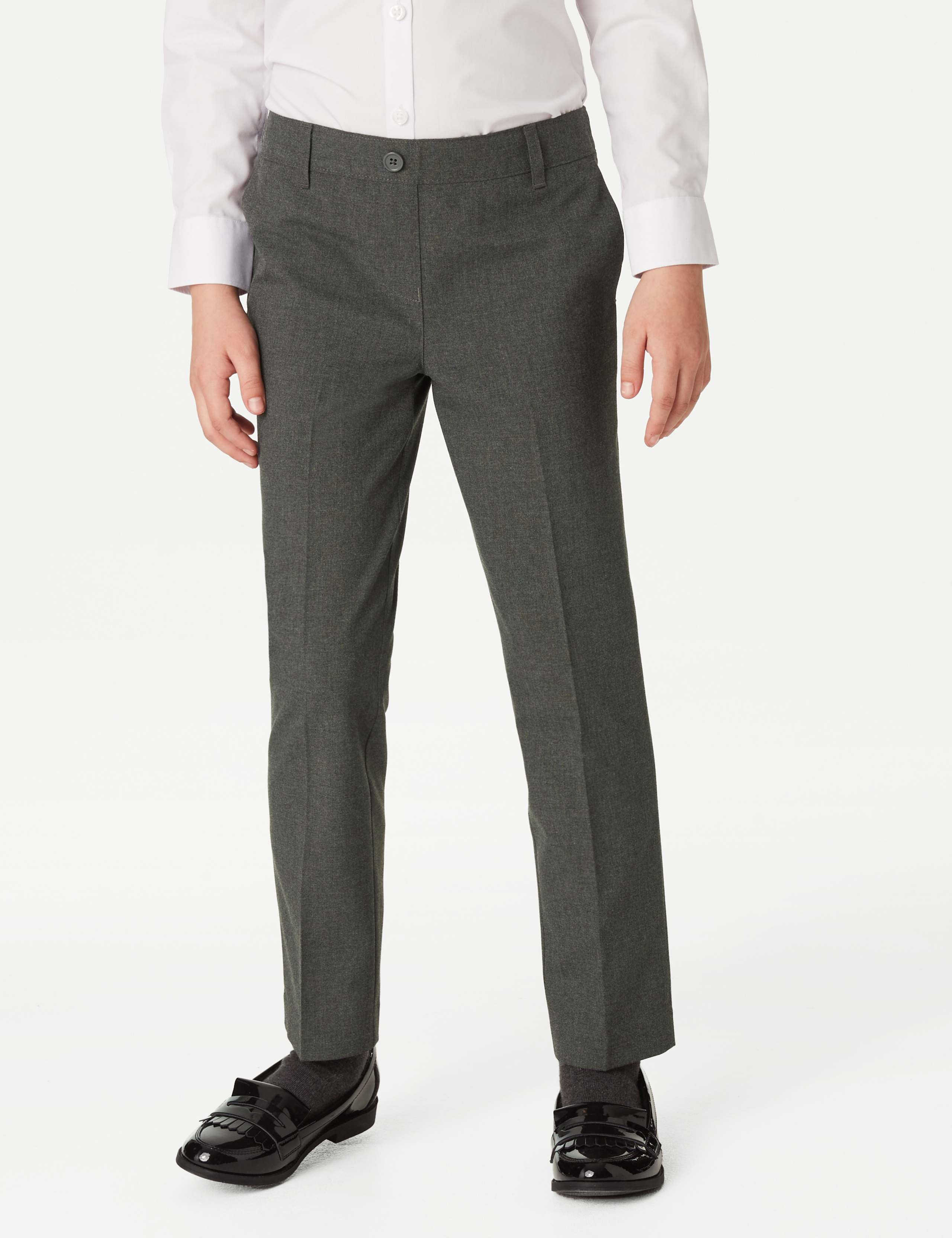 2pk Girls' Easy Dressing School Trousers (3-18 Yrs) 3 of 5