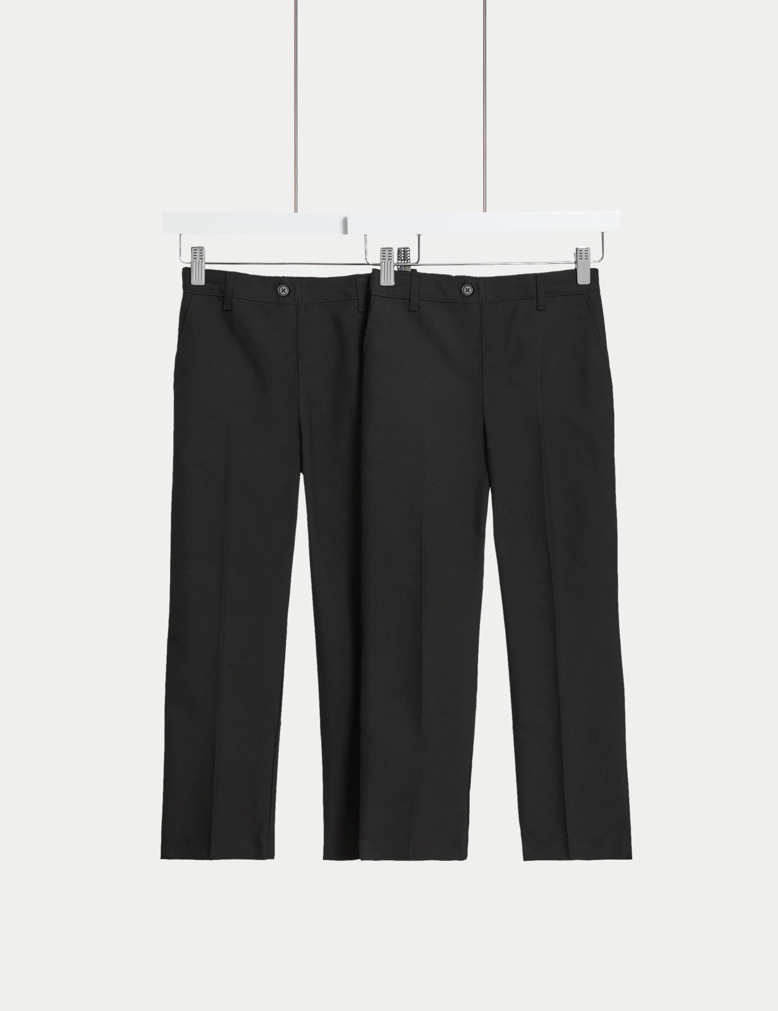 2pk Girls' Easy Dressing School Trousers (3-18 Yrs) 2 of 5
