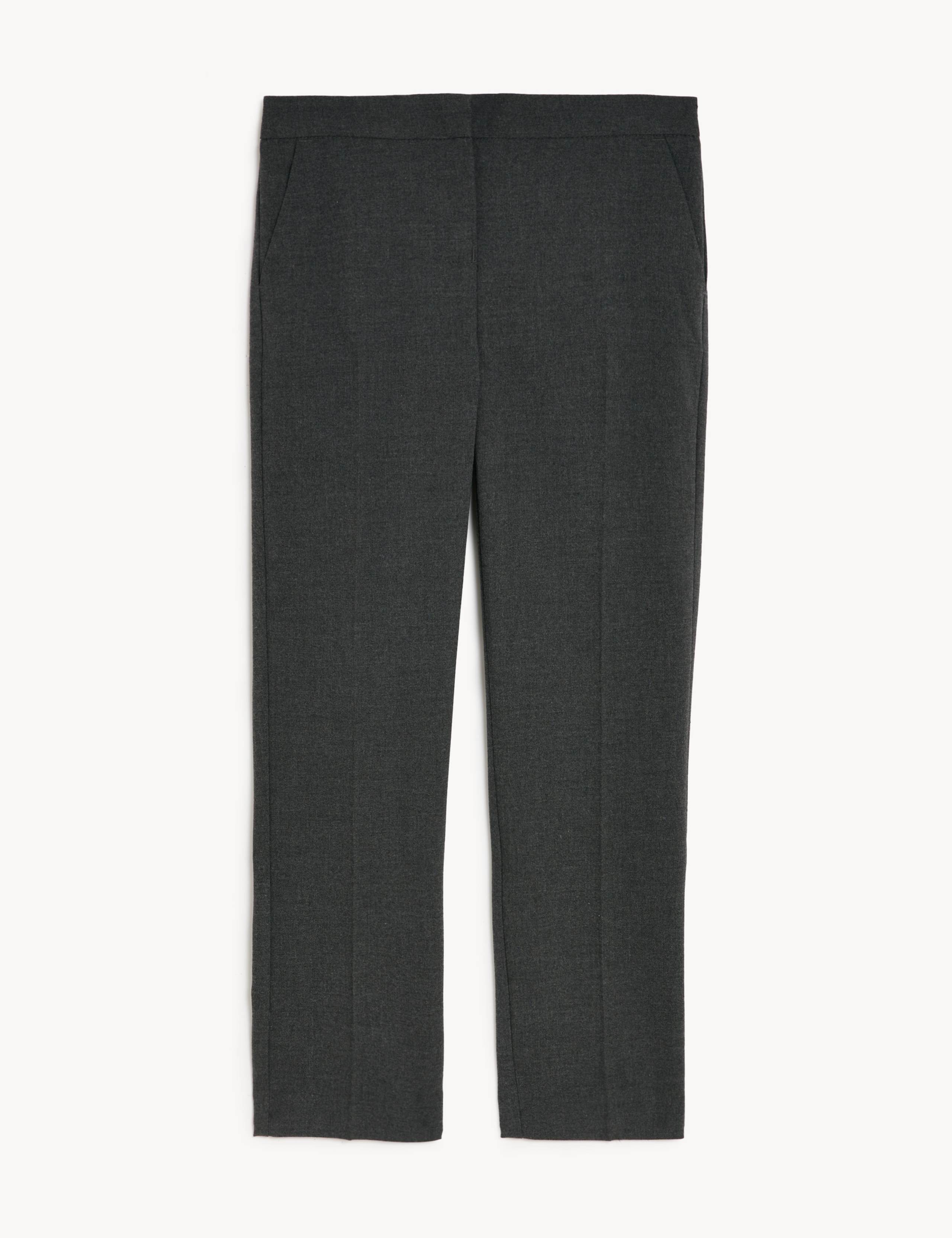Girls' Slim Leg School Trousers (2-18 Yrs) 2 of 5