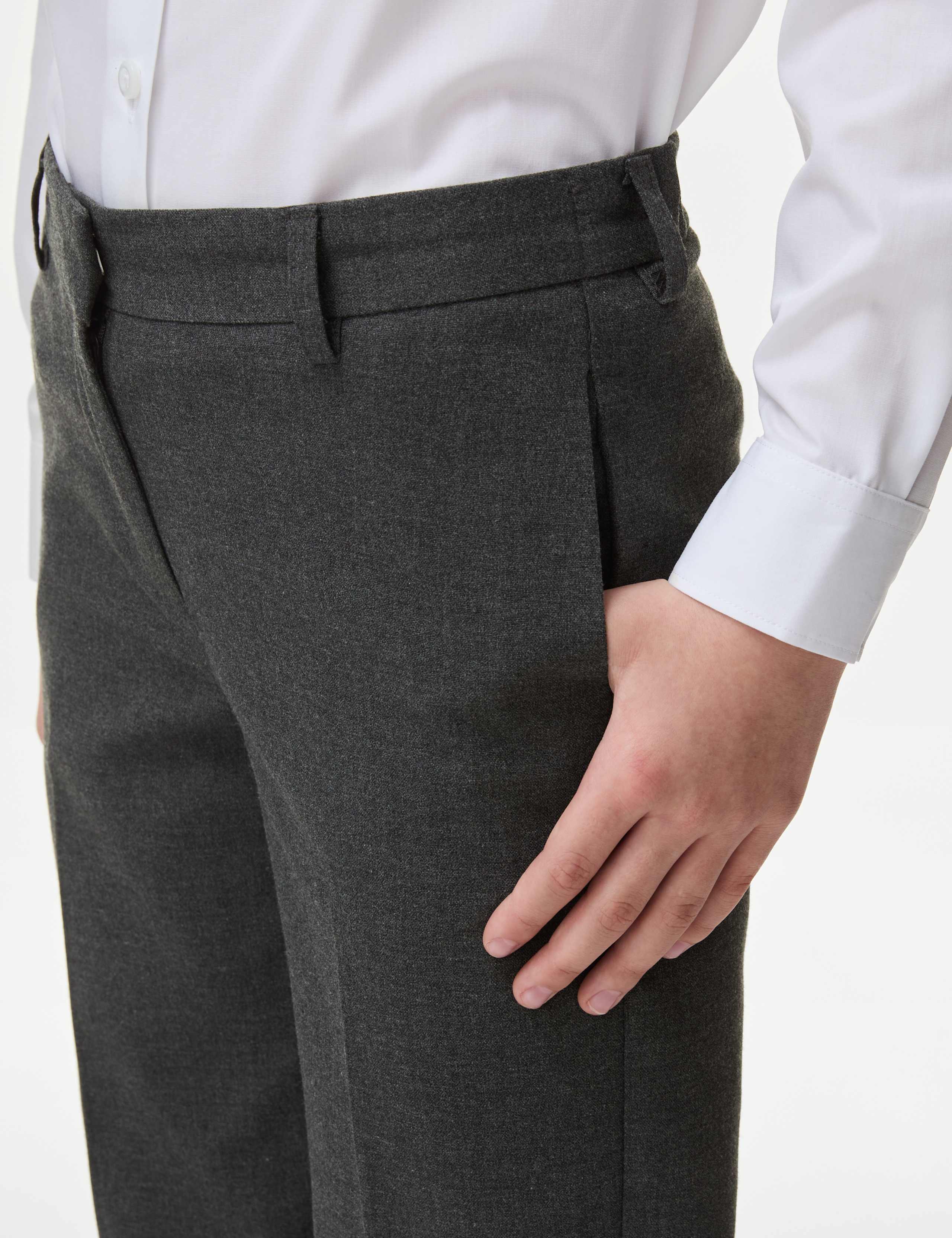 Girls' Regular Leg Stretch Trousers (2-18 Yrs) 3 of 6