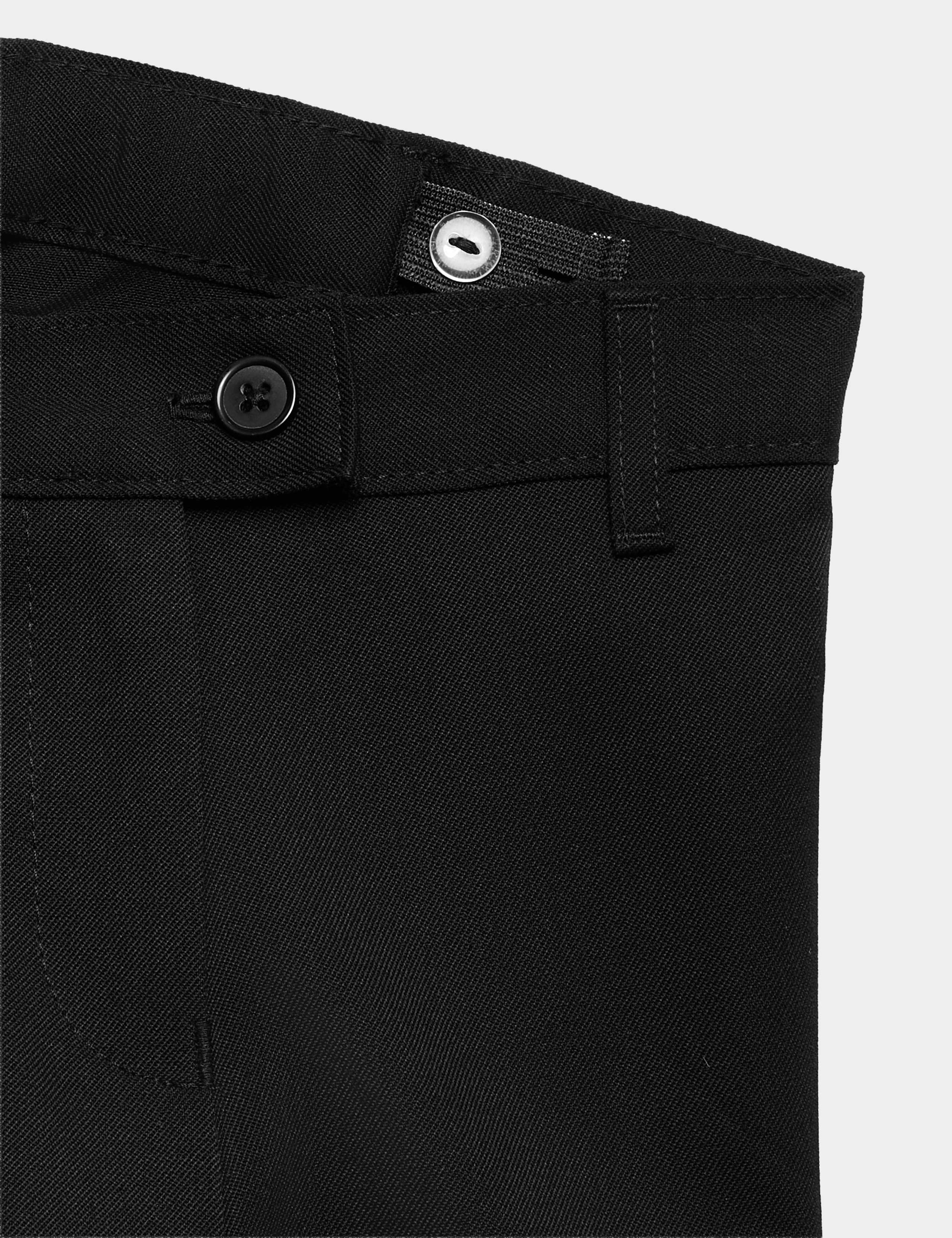 2 Pack Girls' Slim Leg School Trousers (2-18 Yrs) 3 of 3