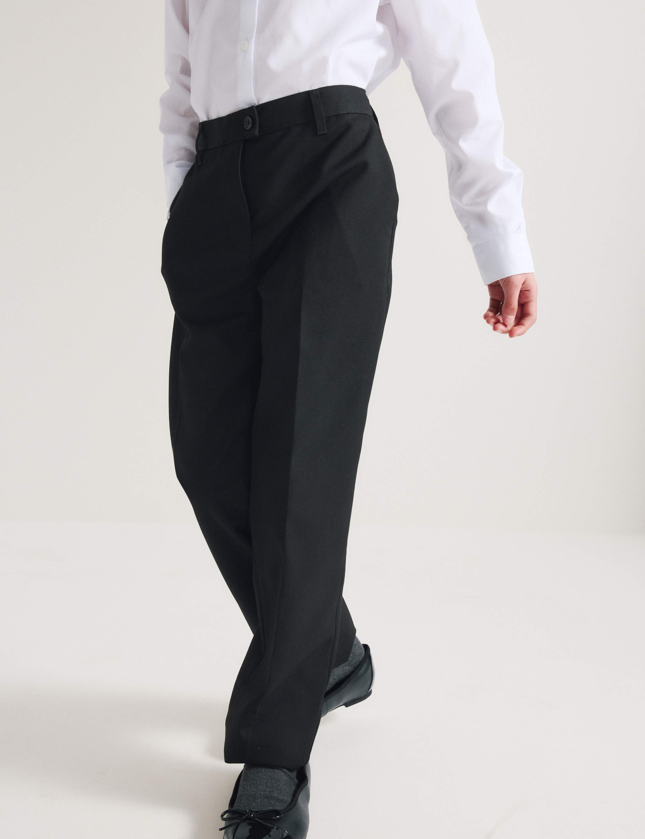 2 Pack Girls Regular Leg Trousers (2-18 Yrs) 5 of 7