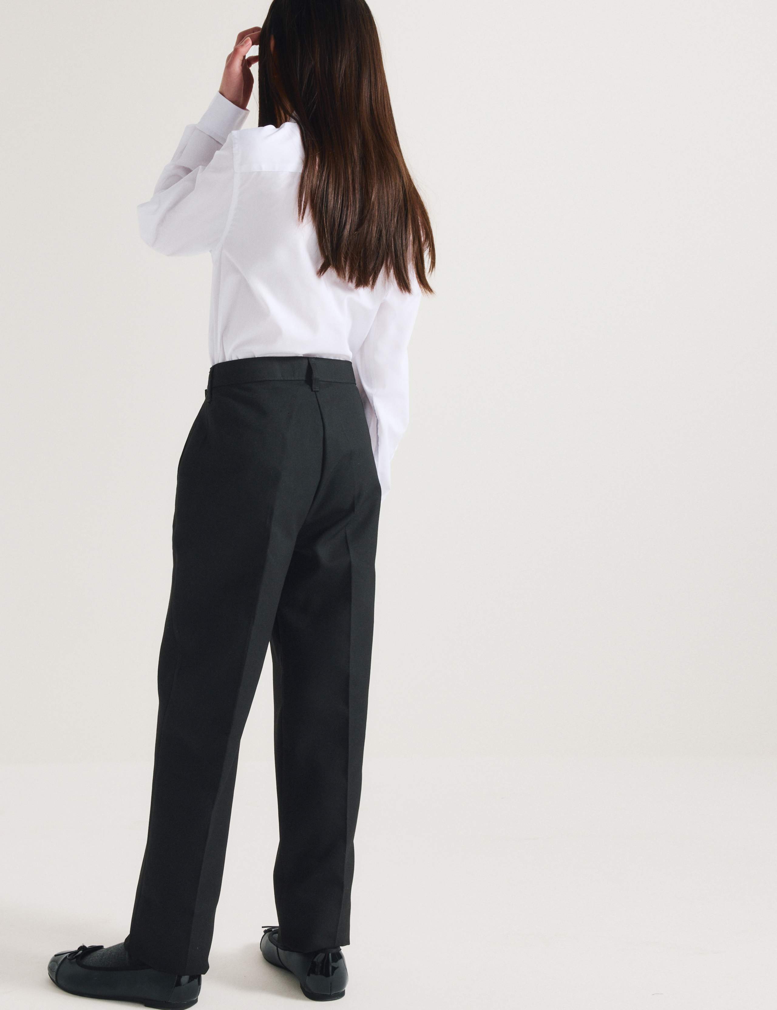 2 Pack Girls Regular Leg Trousers (2-18 Yrs) 6 of 7
