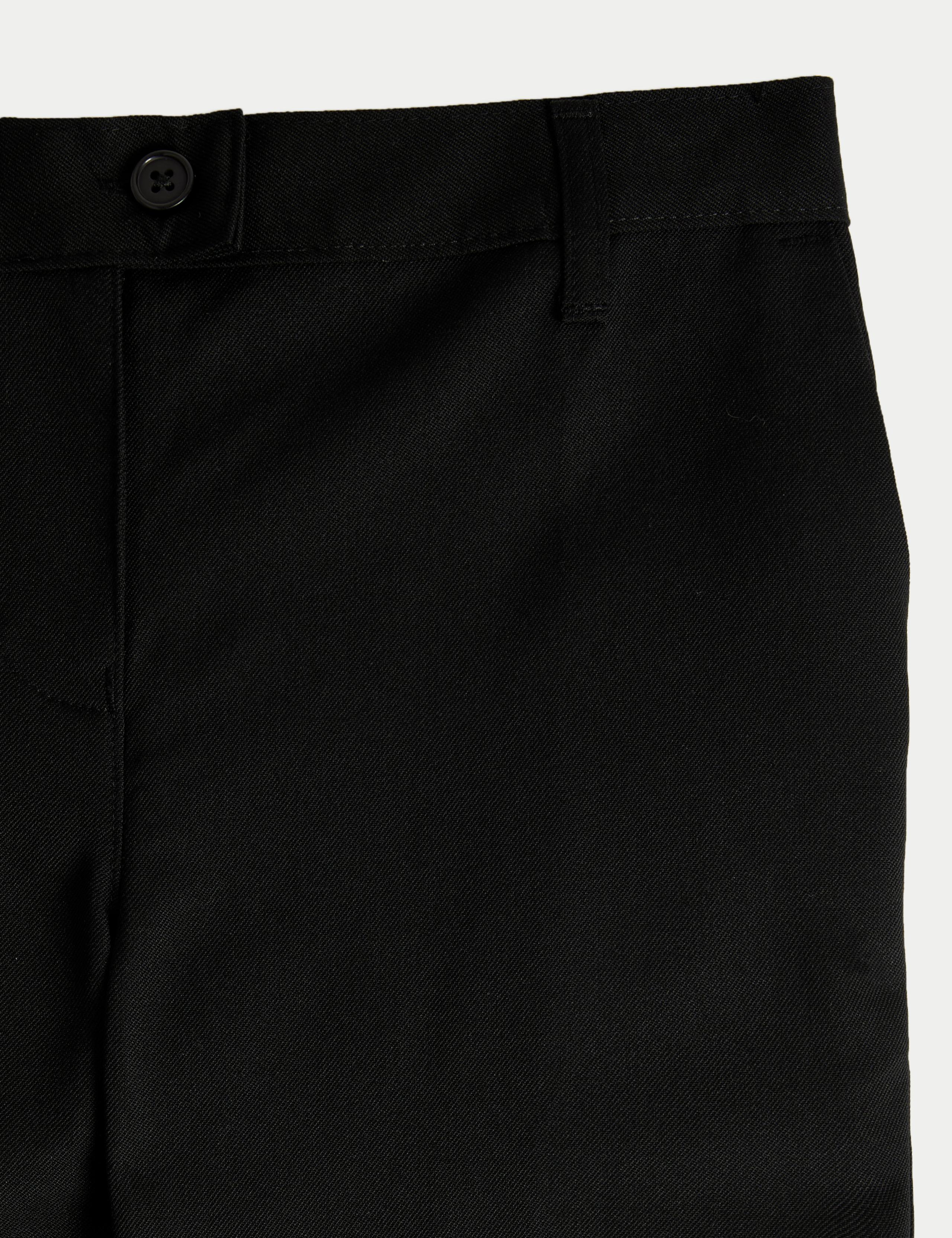 2pk Girls' Skinny Leg School Trousers (2-18 Yrs) 2 of 2