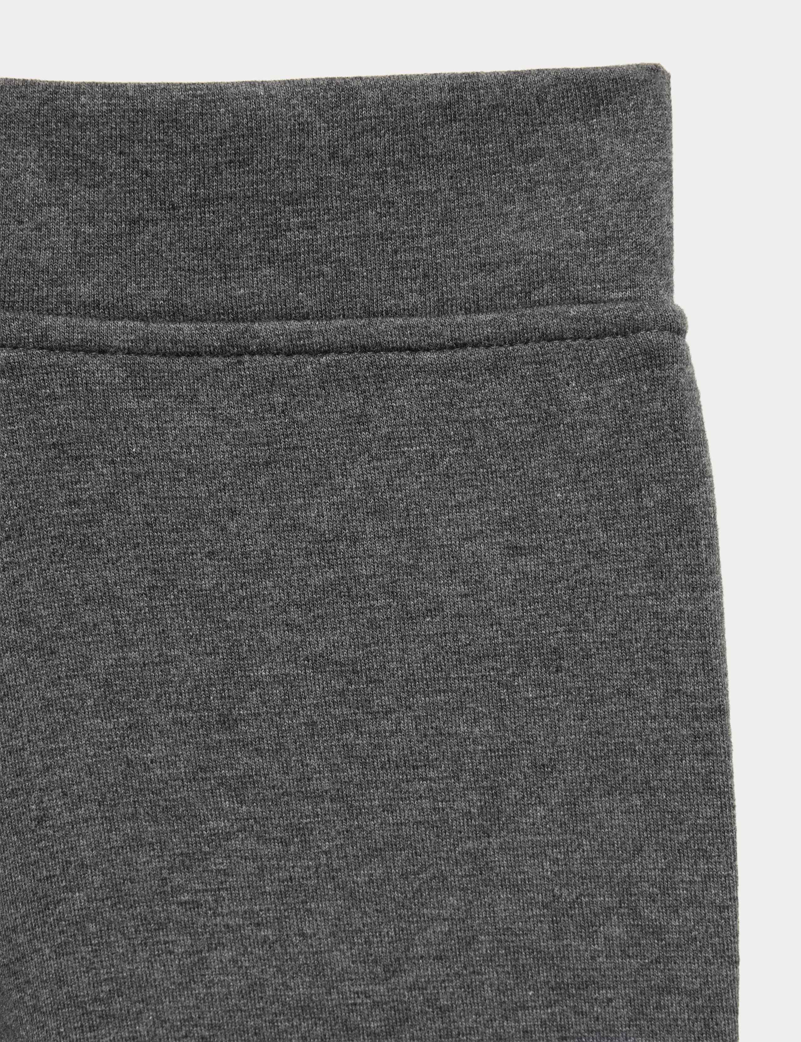 2 Pack Girls' Cotton Blend Knitted Trousers (2-18 Yrs) 2 of 2