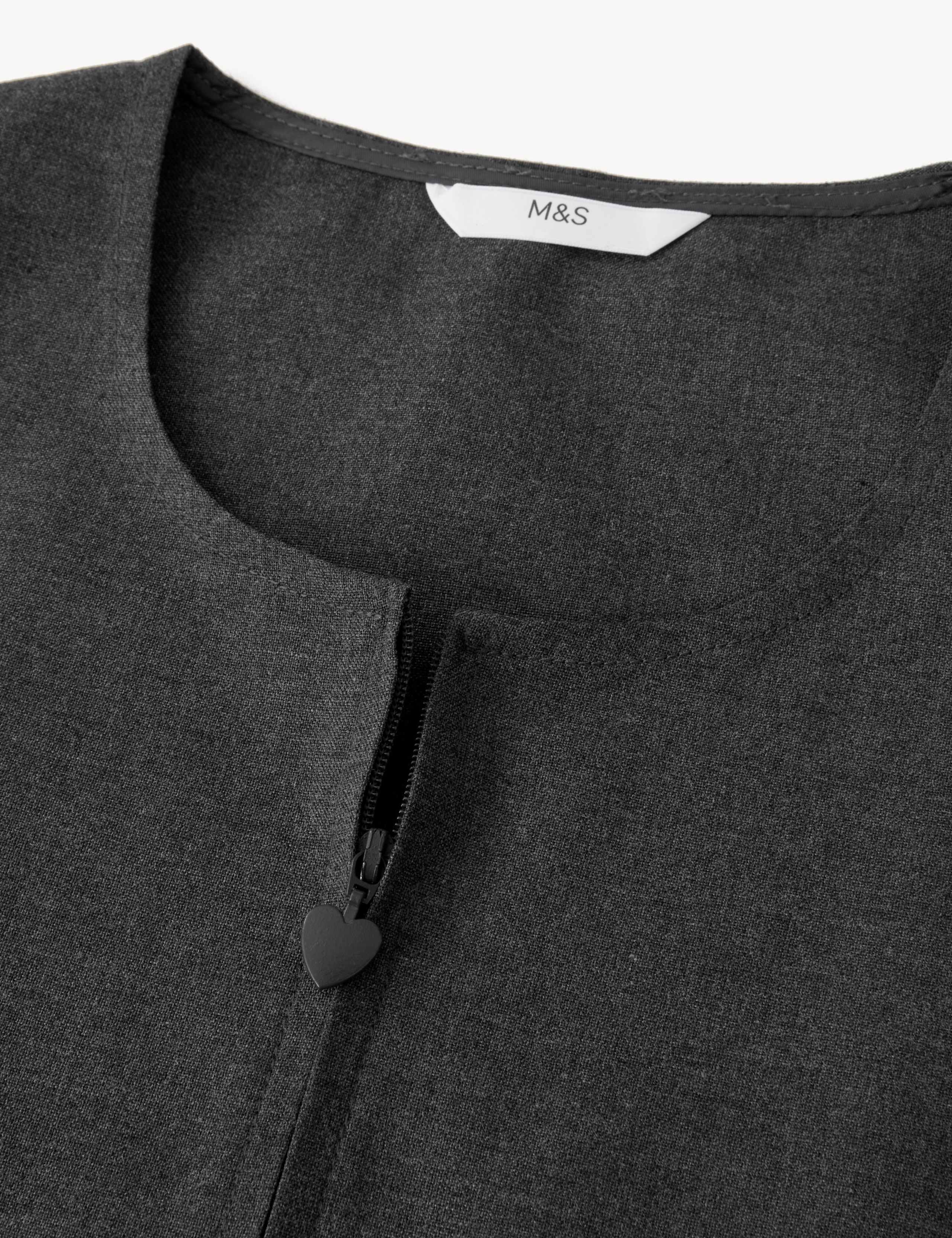 2 Pack Girls’ Pleated School Pinafores  (2-12 Yrs) 5 of 6