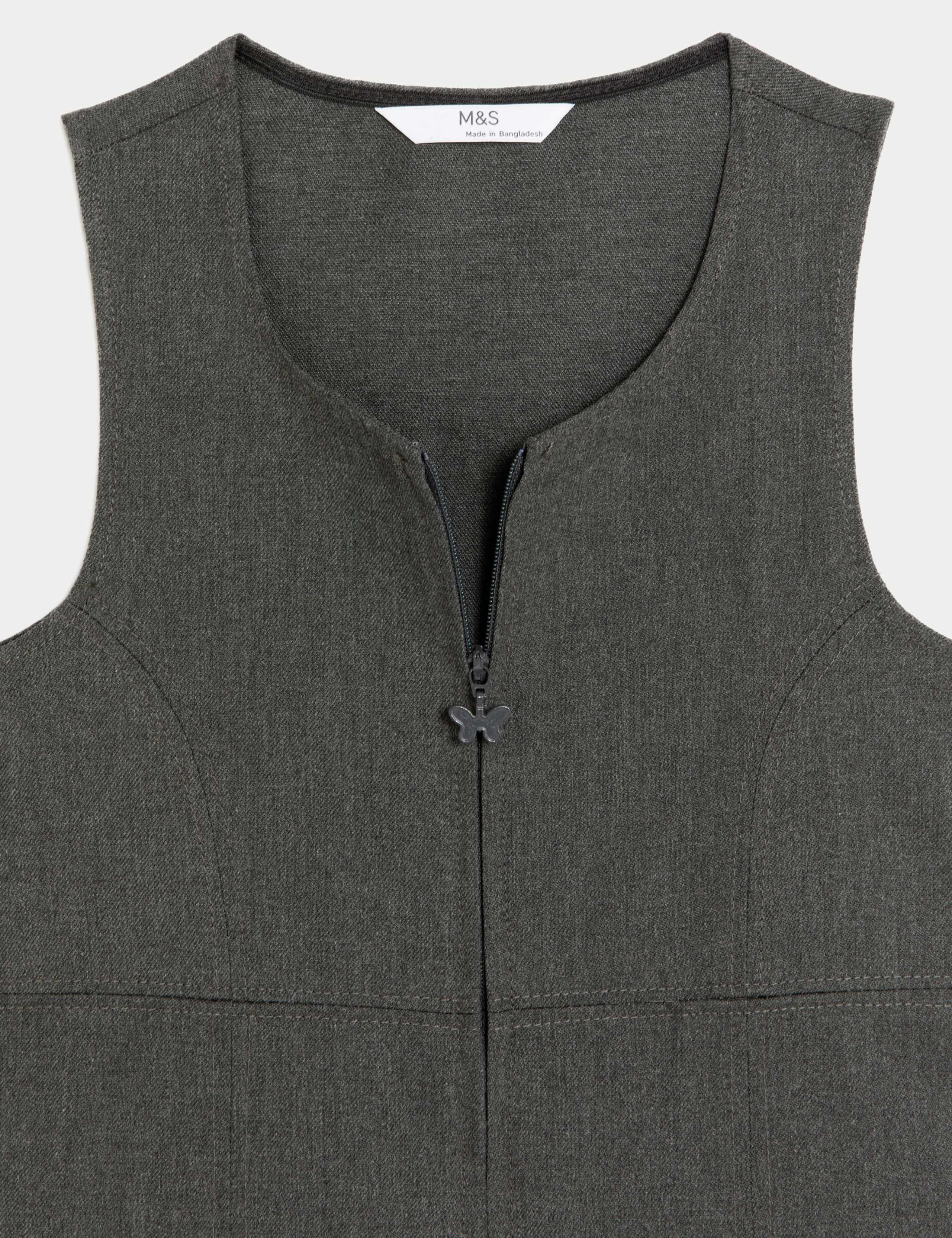 Girls' Pleated School Pinafore  (2-12 Yrs) 5 of 5