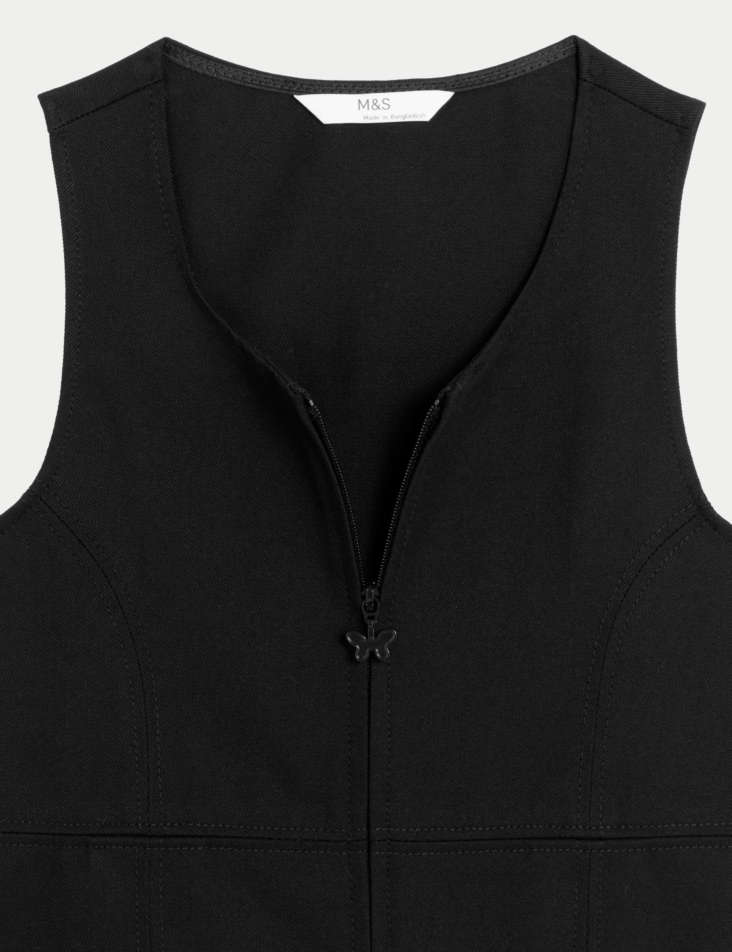 Girls' Pleated School Pinafore  (2-12 Yrs) 5 of 5