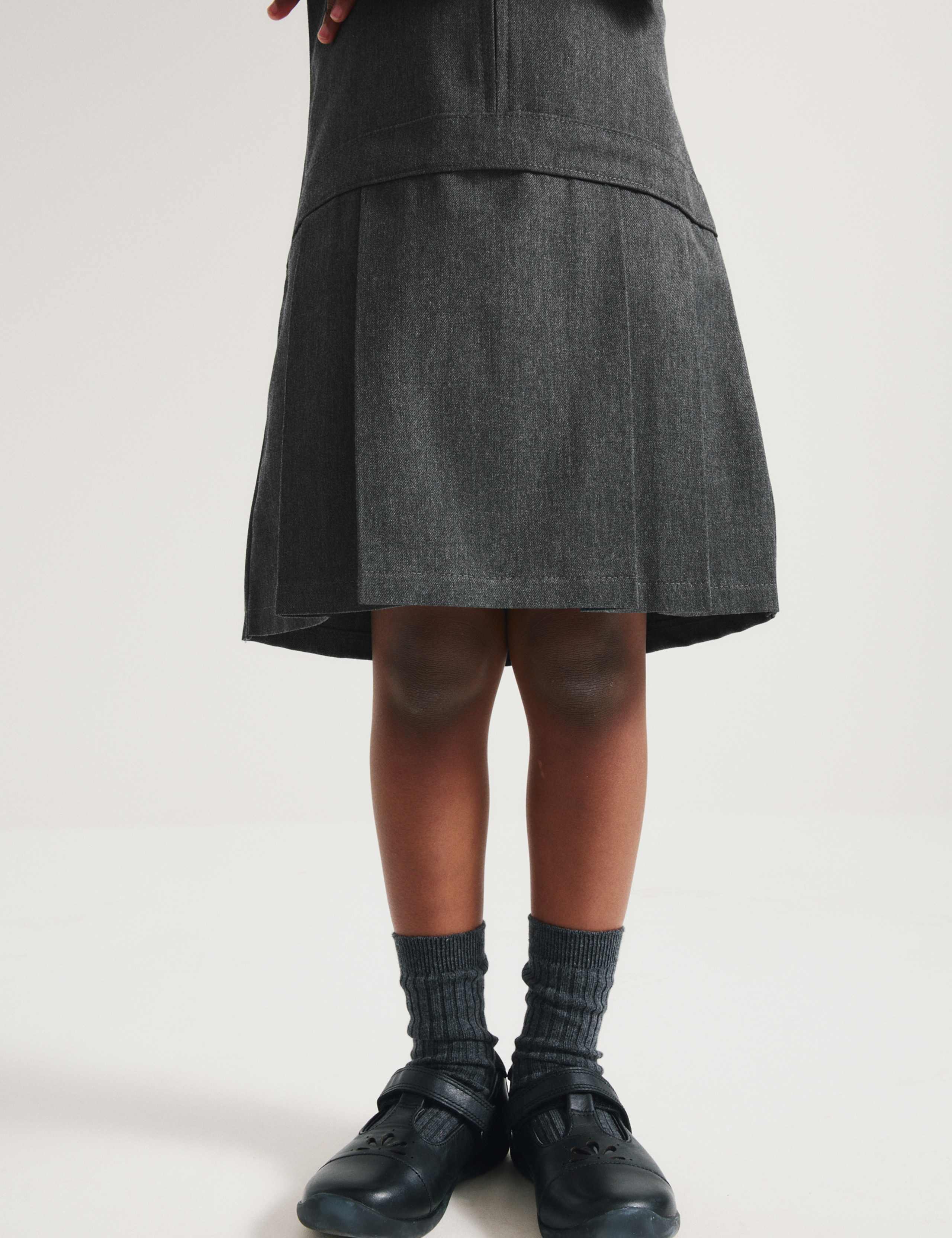 2 Pack Pleated Pinafore School Dresses (2-12 Yrs) 6 of 7