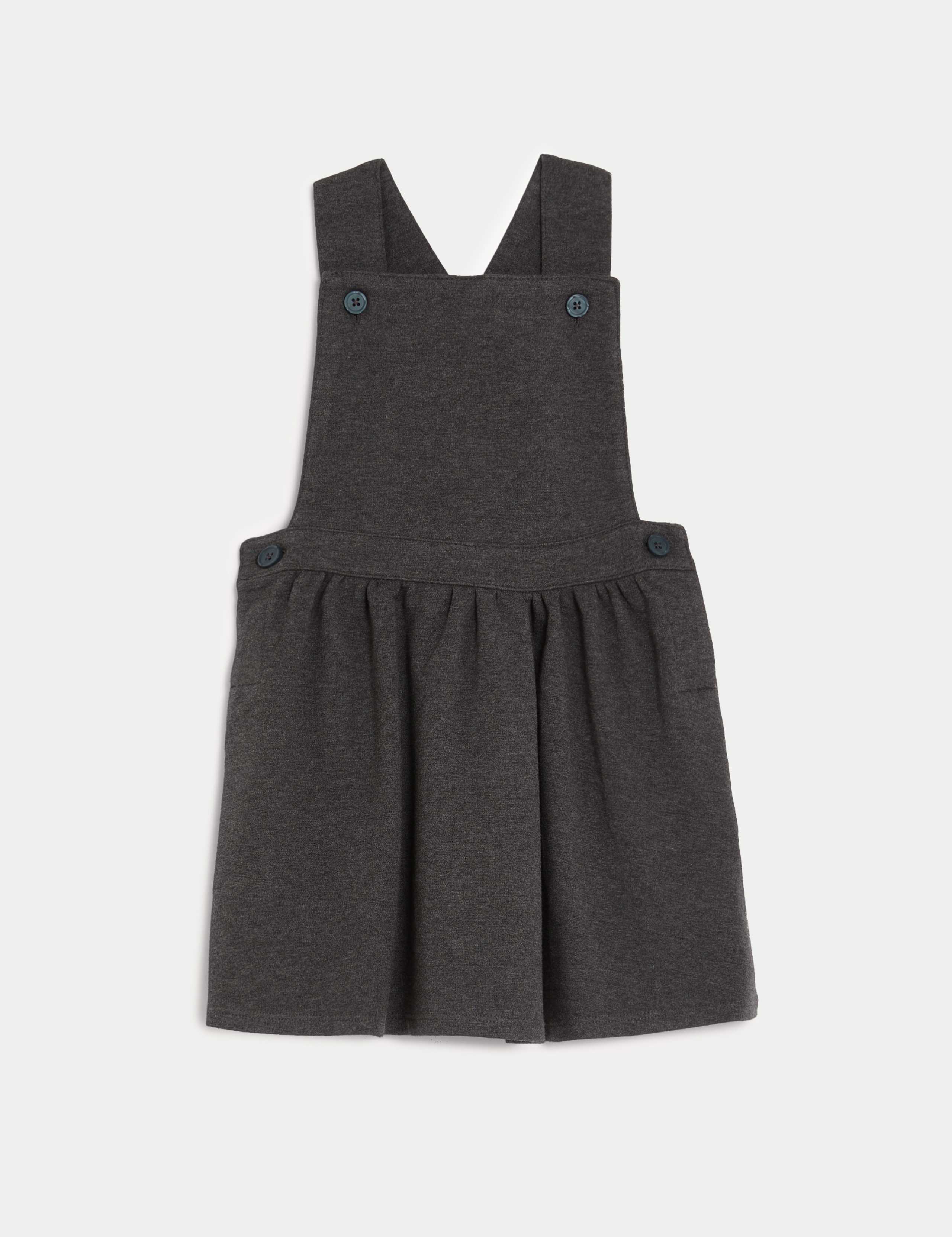 Girls' Jersey School Pinafore (2-12 Yrs) 2 of 5