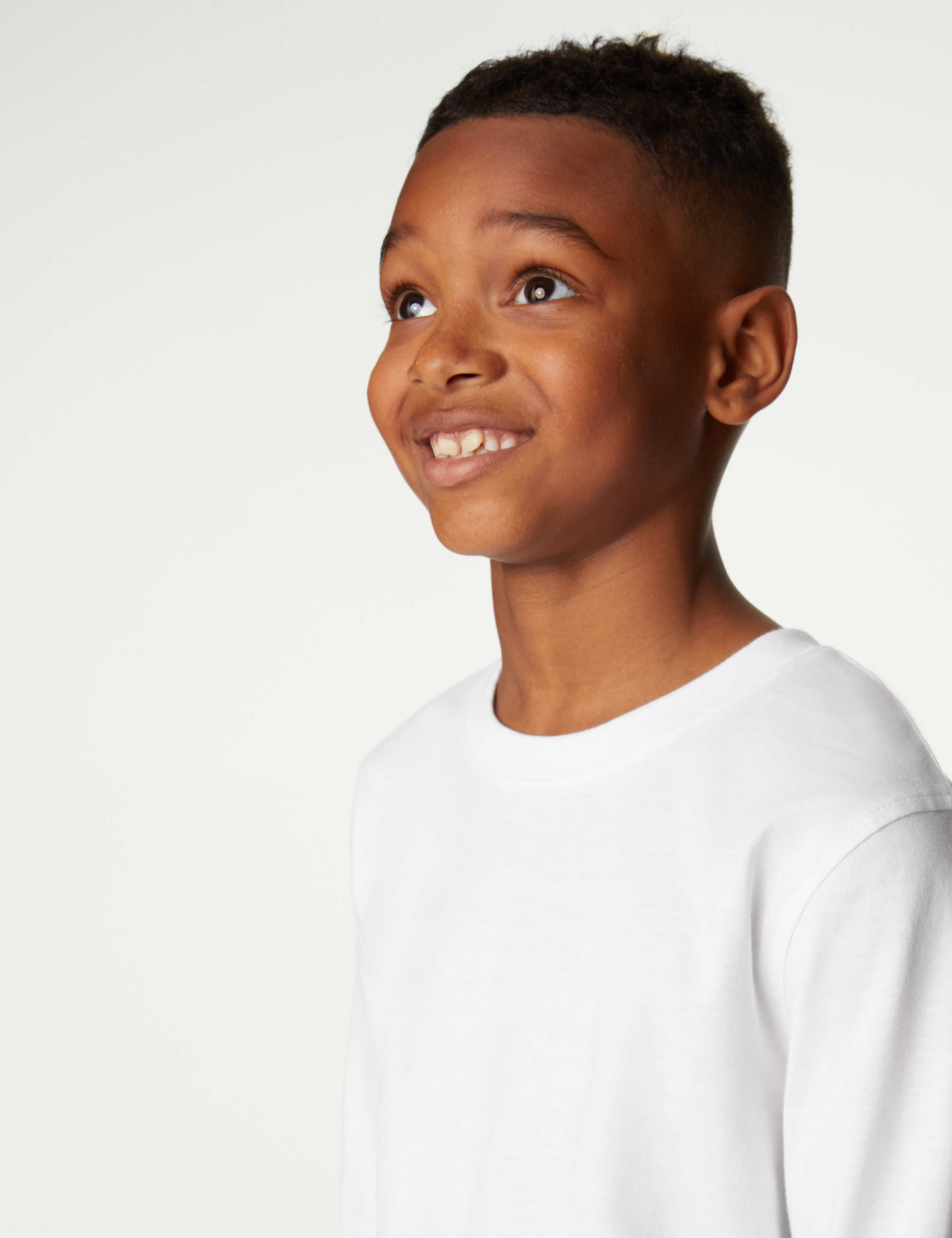 2Pk Unisex Pure Cotton School T-Shirts (2-16 Yrs) 3 of 5