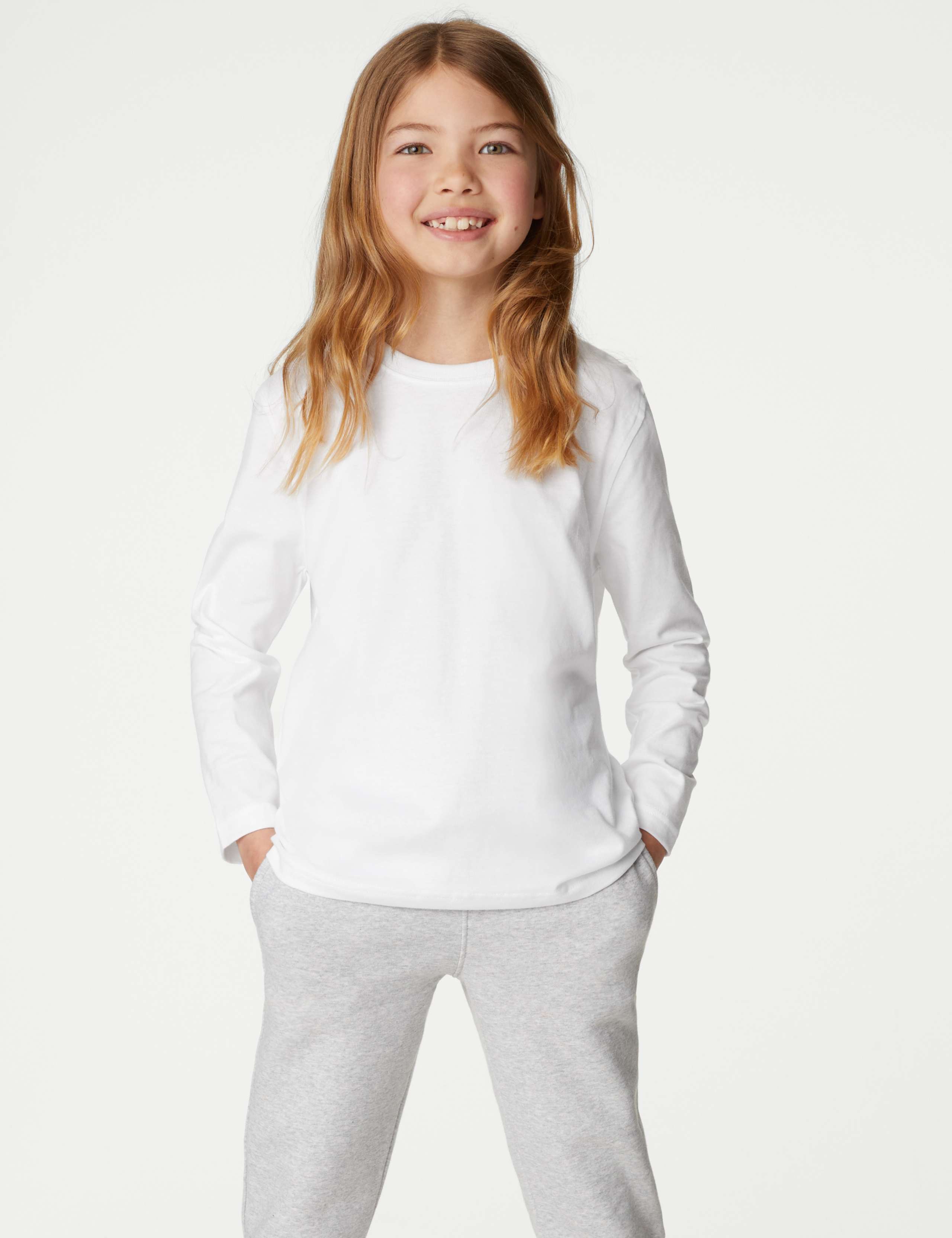 2 Pack Unisex Pure Cotton School T-Shirts (2-16 Yrs) 5 of 5