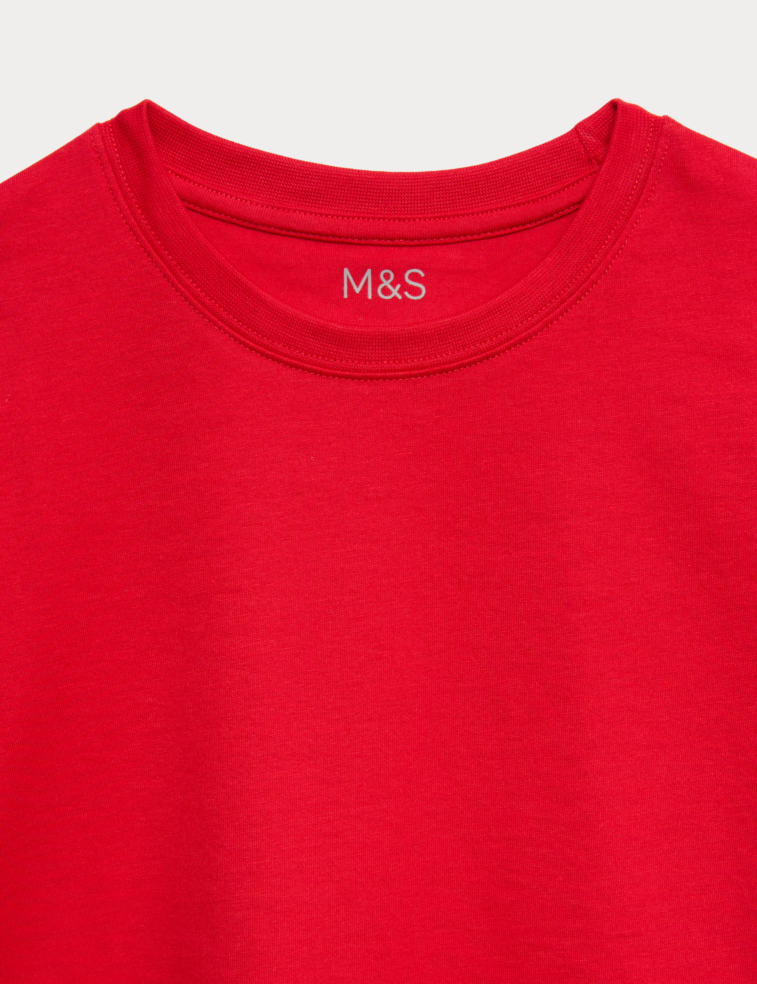 2 Pack Unisex Pure Cotton School T-Shirts (2-16 Yrs) 3 of 3