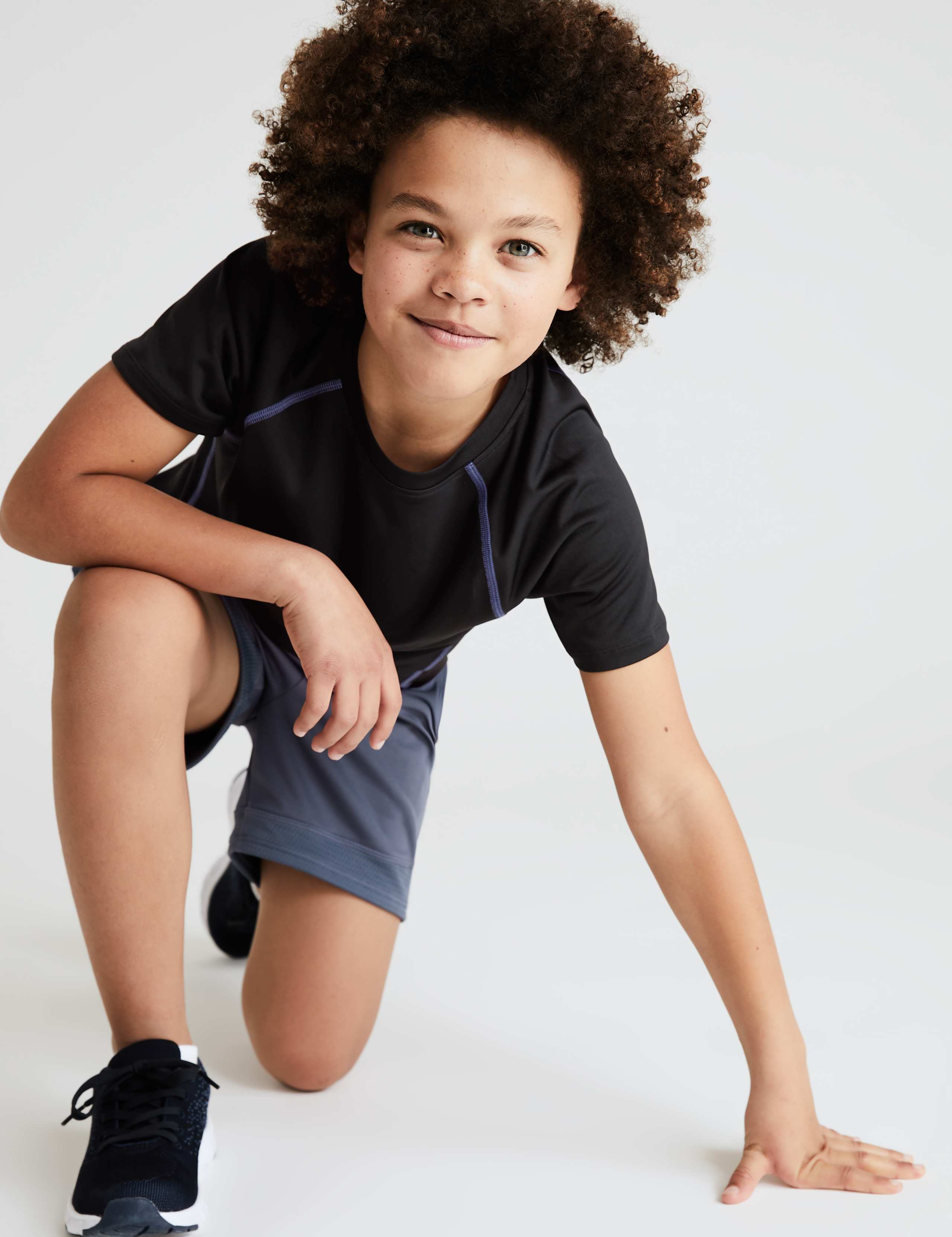 Plain Active T-Shirt (6-14 Yrs) 1 of 6