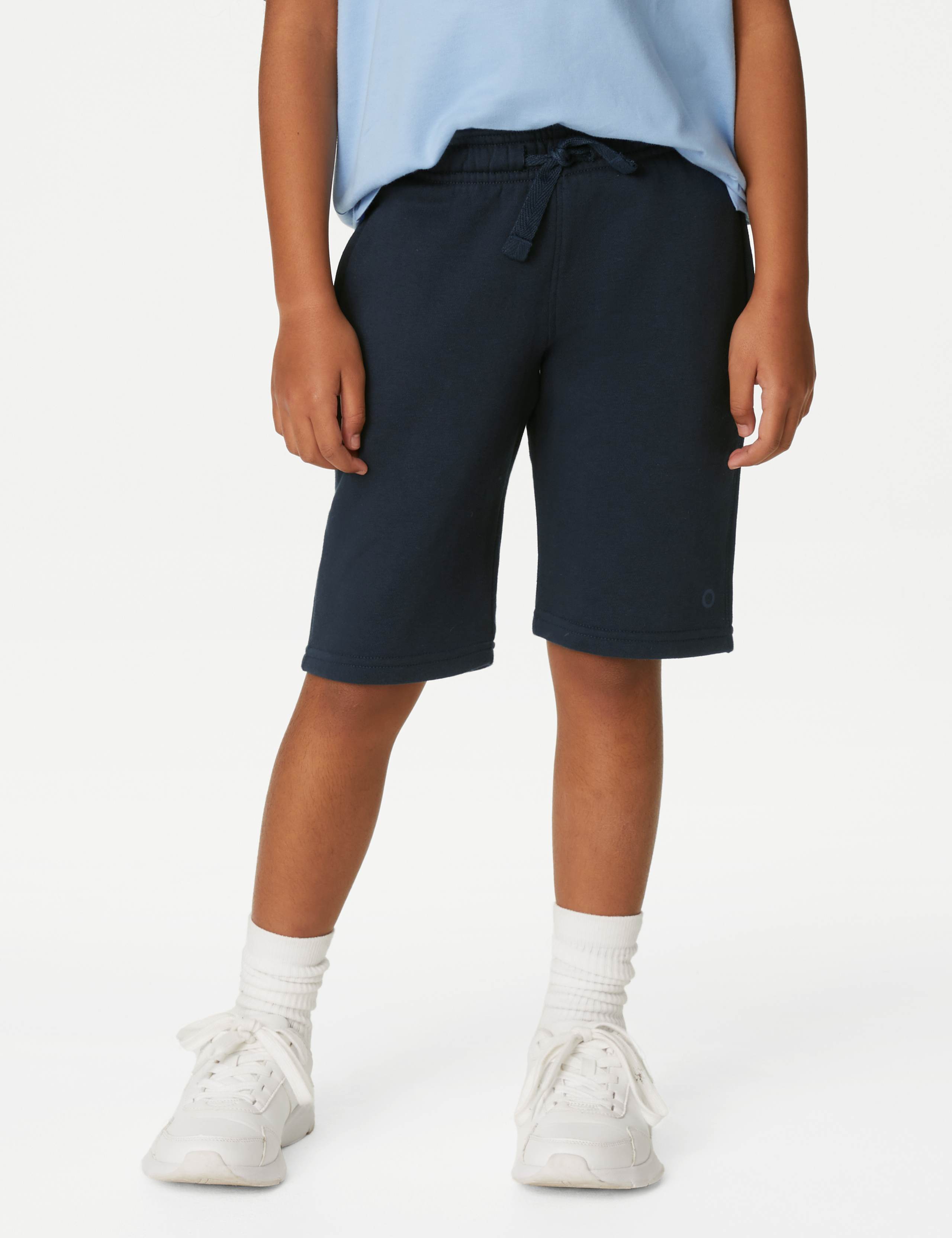 2 Pack Unisex School Sweat Shorts (2-16 Yrs) 2 of 4