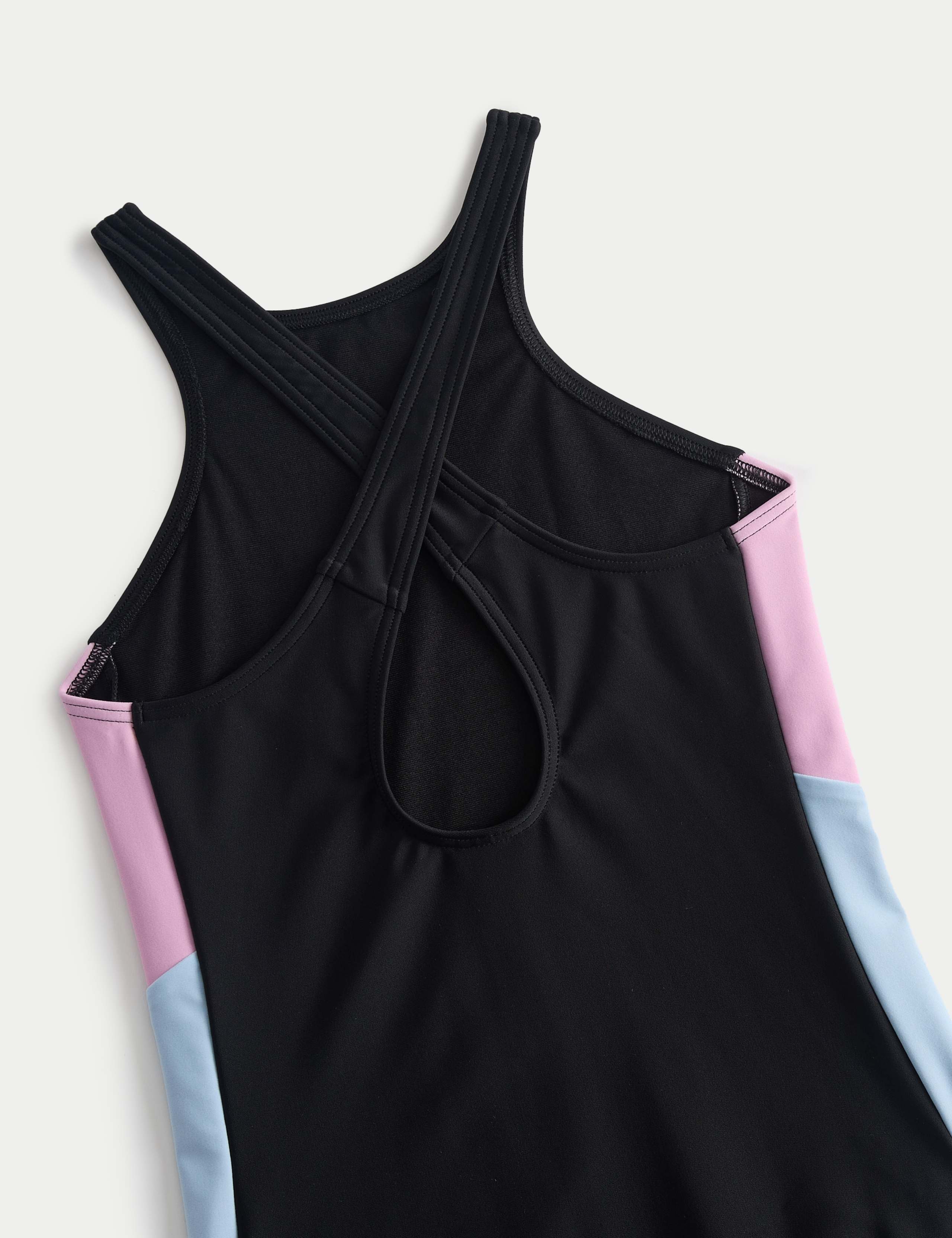 Colour Block Sports Swimsuit (6-16 Yrs) 2 of 3