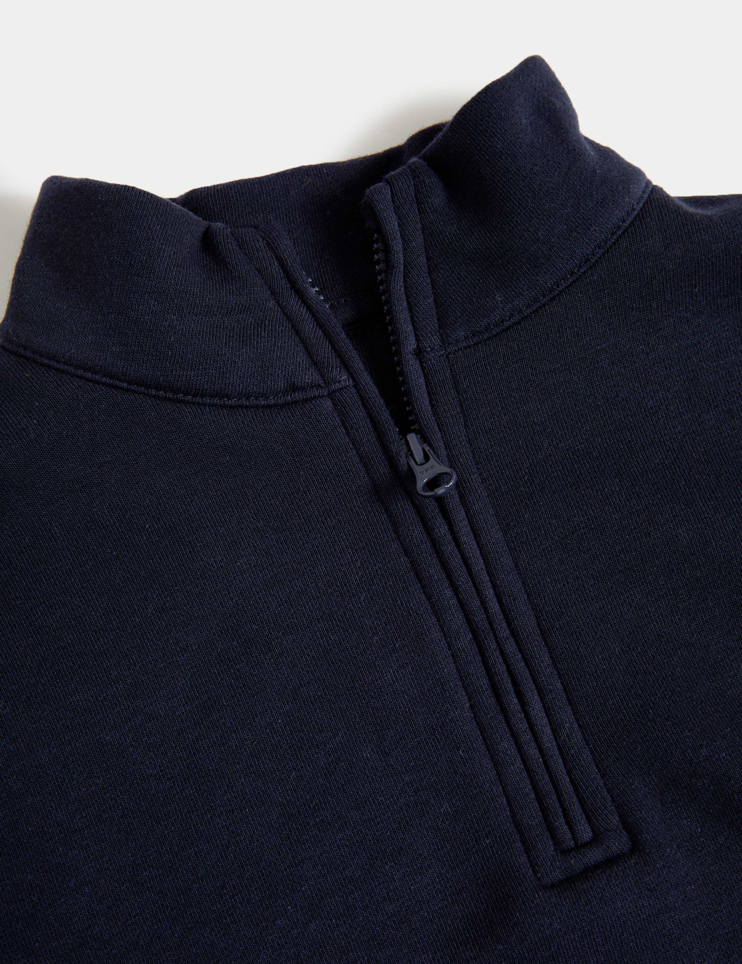 Senior Zip Neck Sweatshirt (10-16 Yrs) 2 of 2