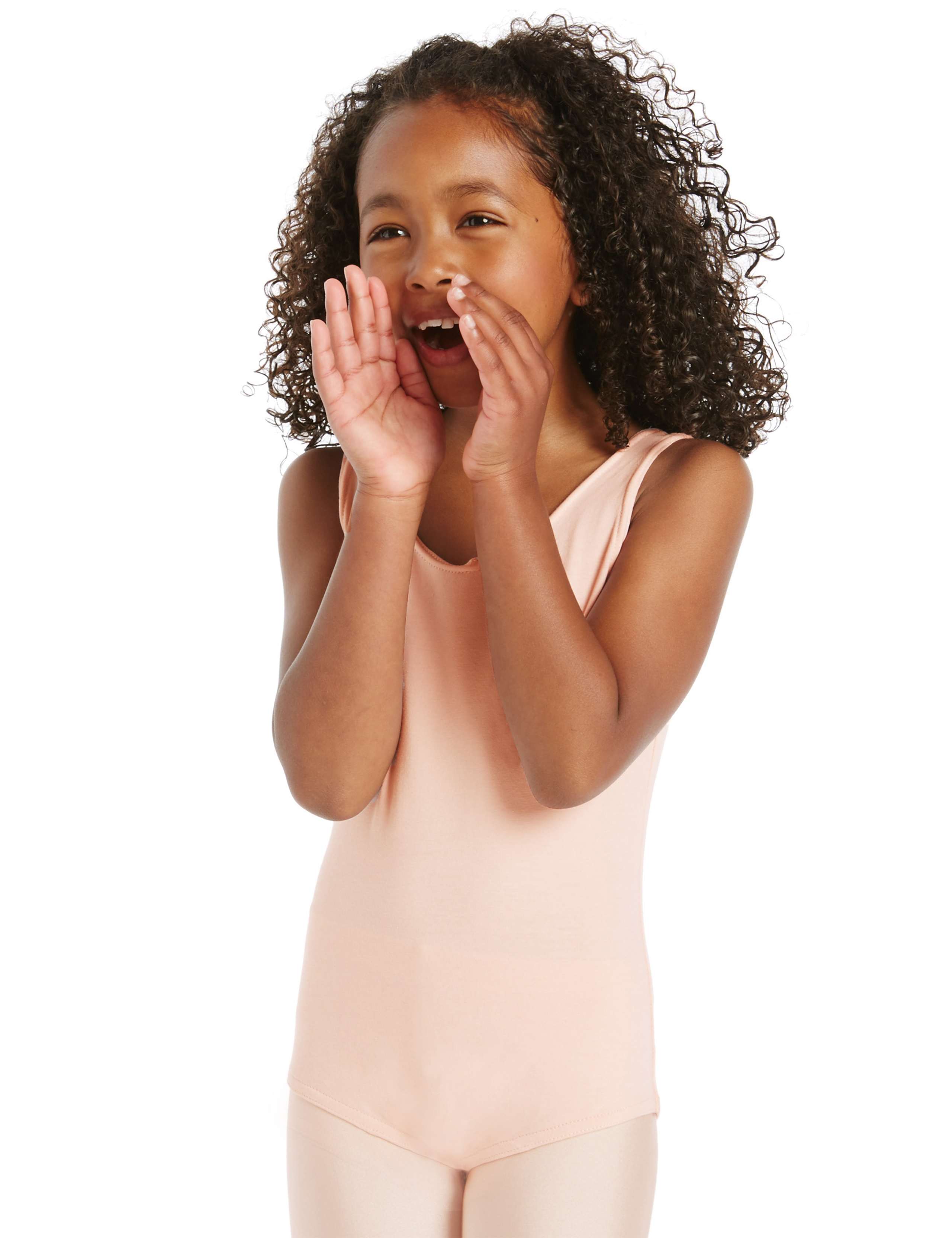 Cotton Rich Ballet Sleeveless Leotard 1 of 3