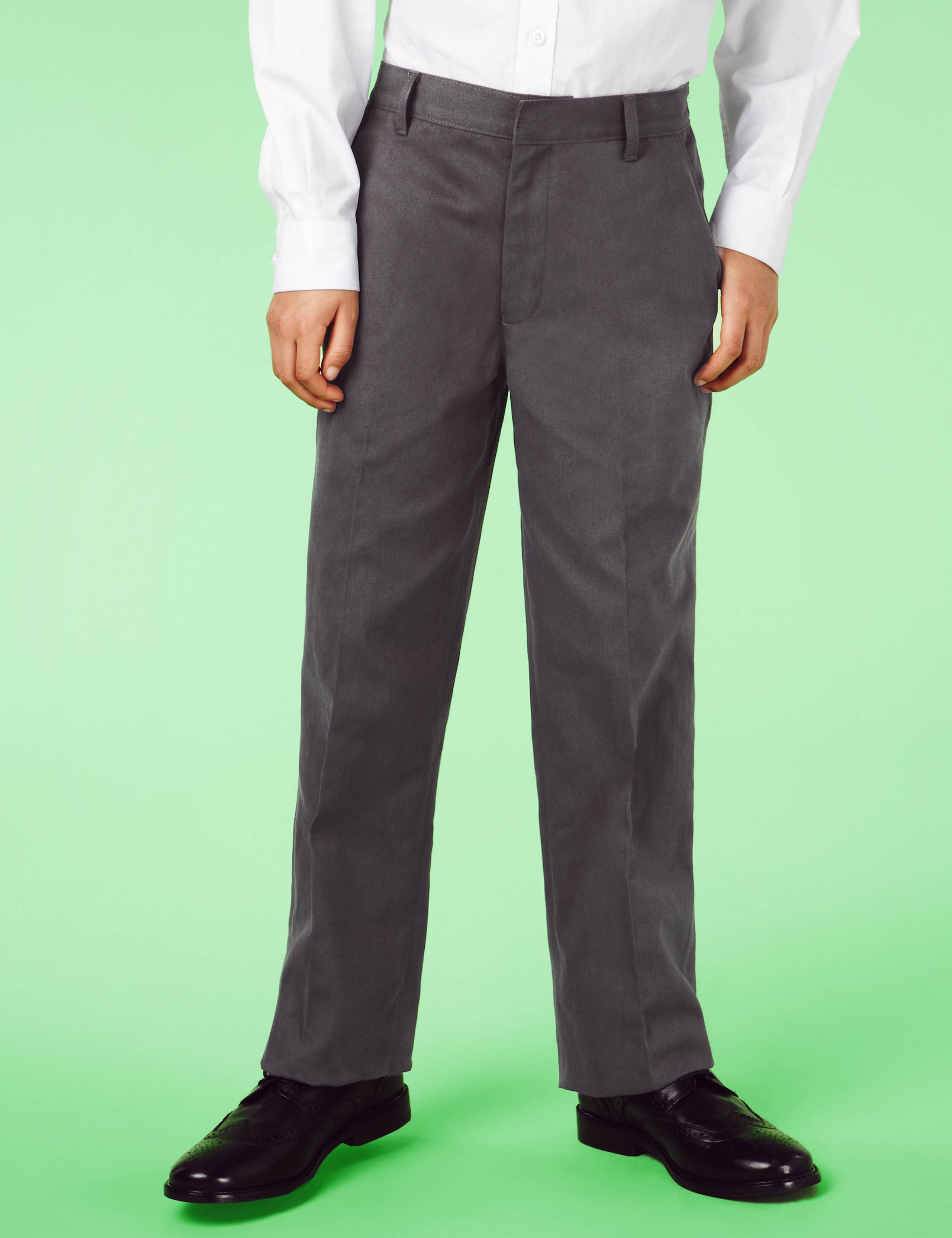 Boys' Pure Cotton Skinkind™ Trousers 1 of 7