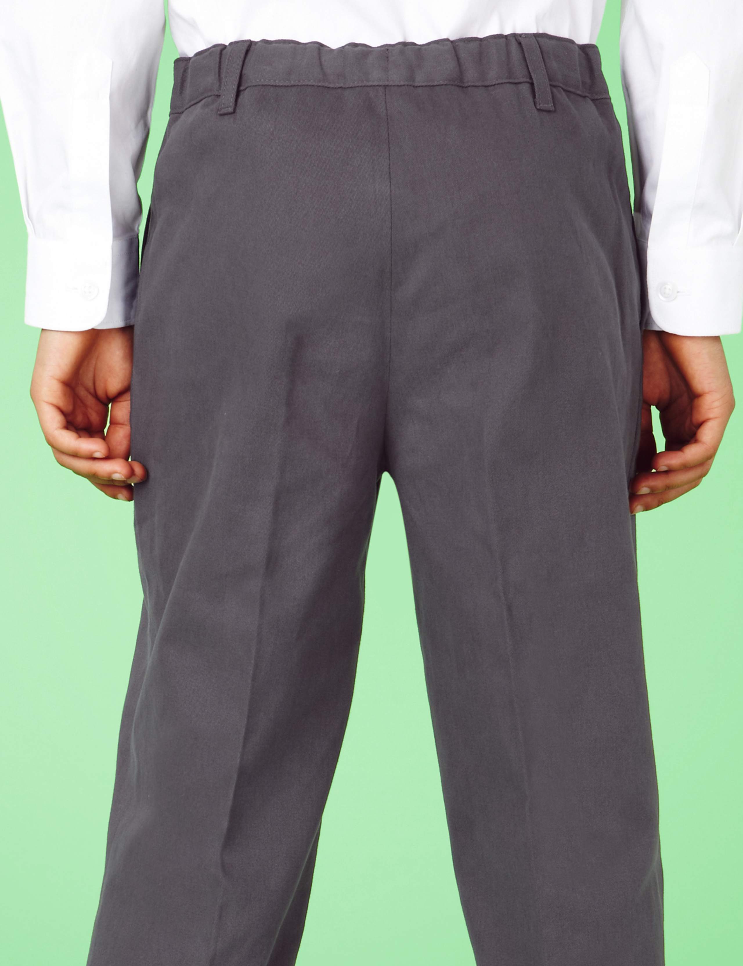 Boys' Pure Cotton Skinkind™ Trousers 5 of 7