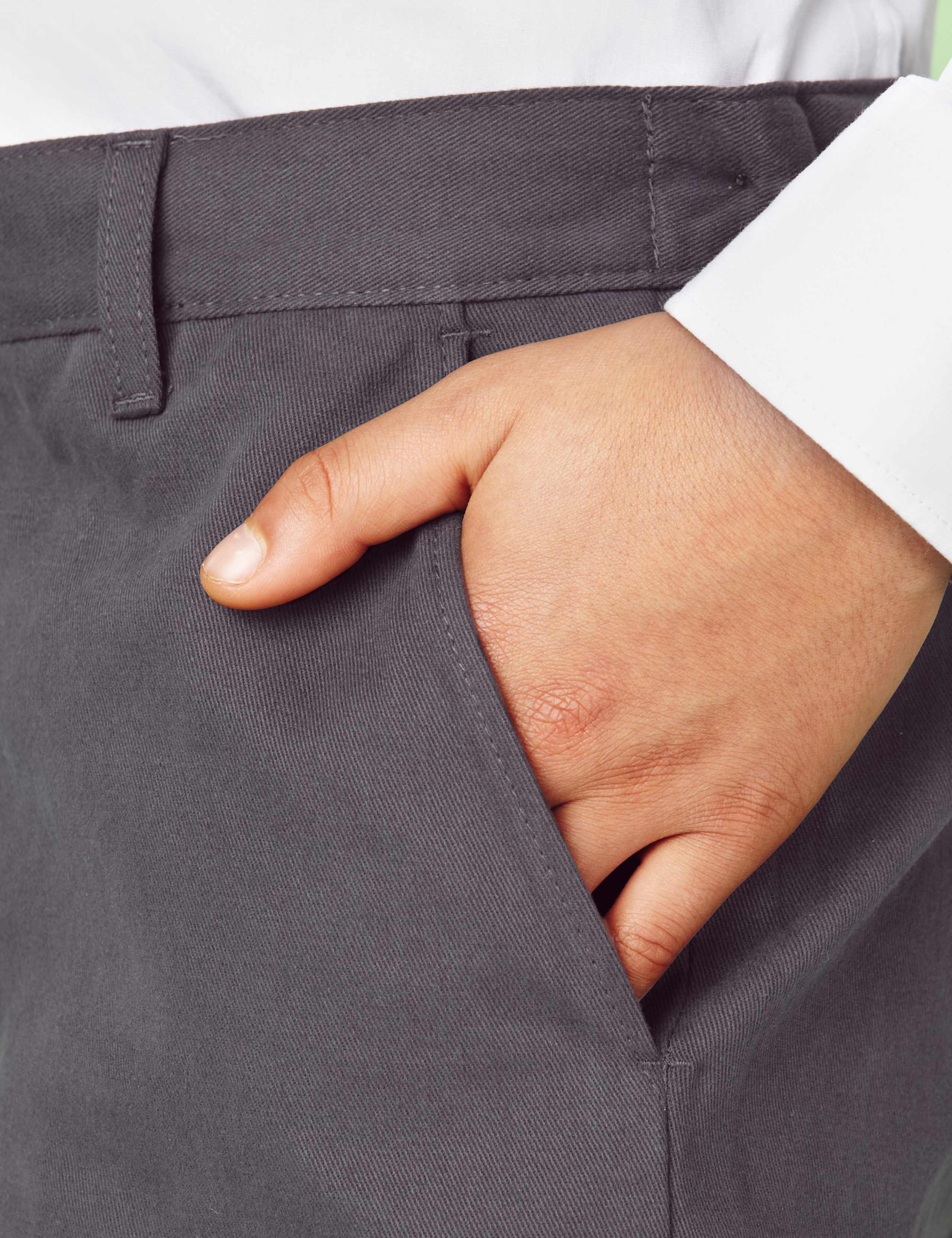 Boys' Pure Cotton Skinkind™ Trousers 7 of 7