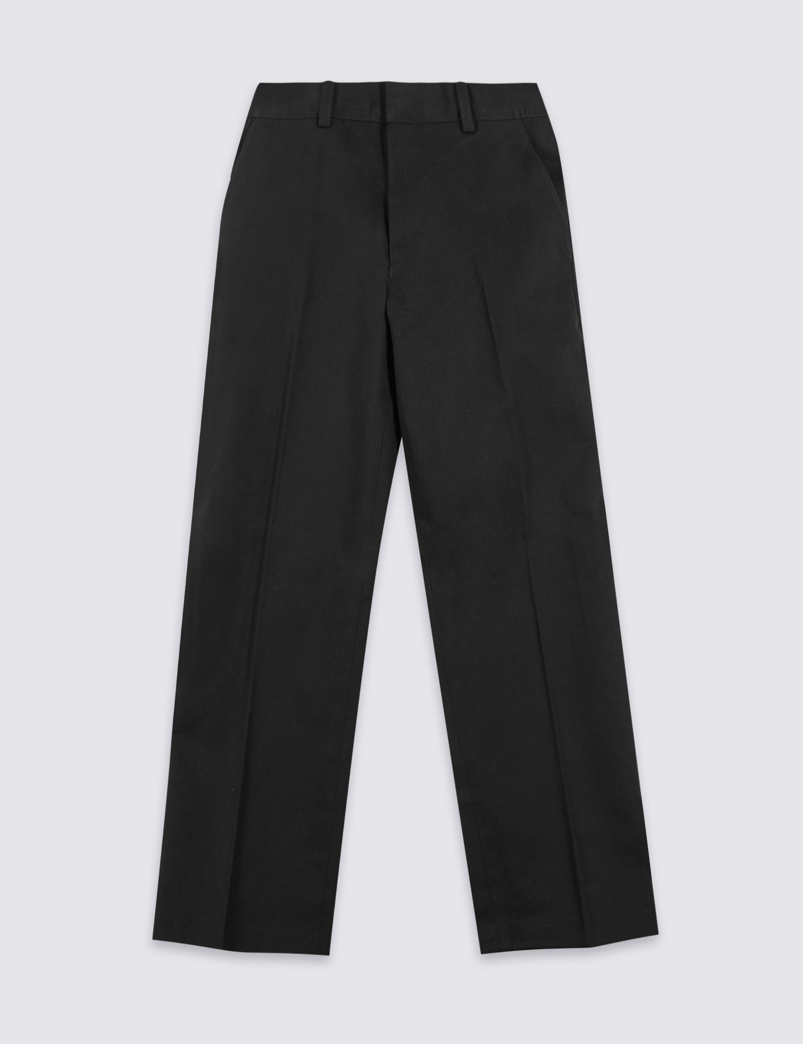 Boys' Pure Cotton Skin Kind™ School Trousers 2 of 6