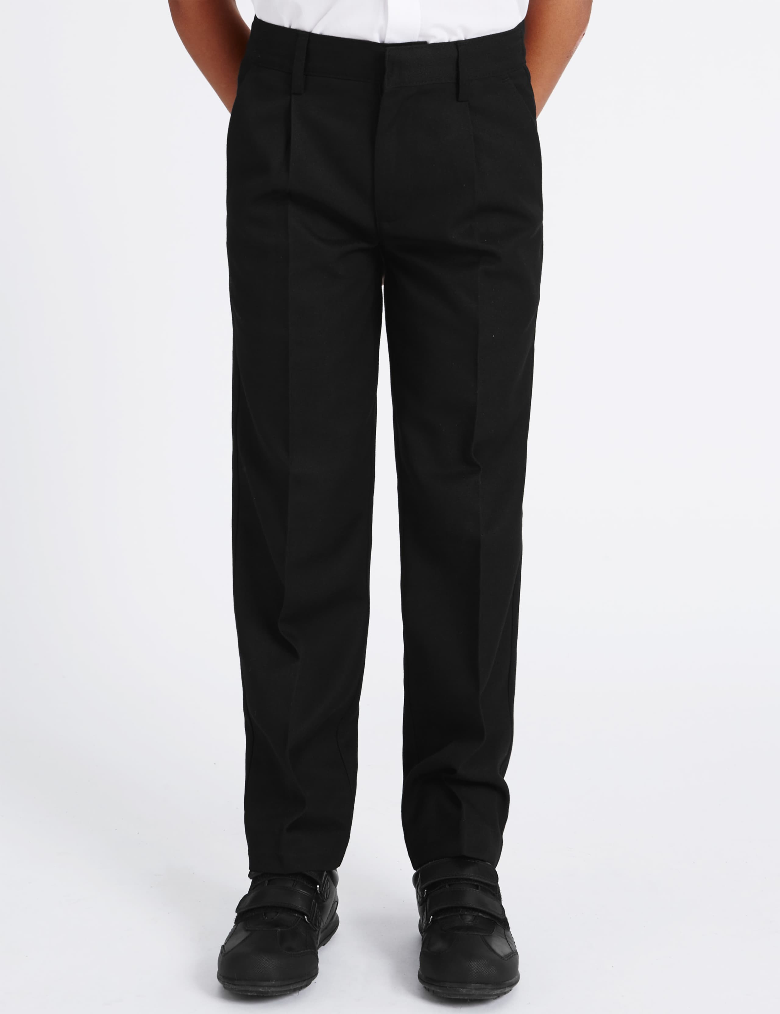 Boys' Slim Fit Trousers with Stormwear™ 2 of 8