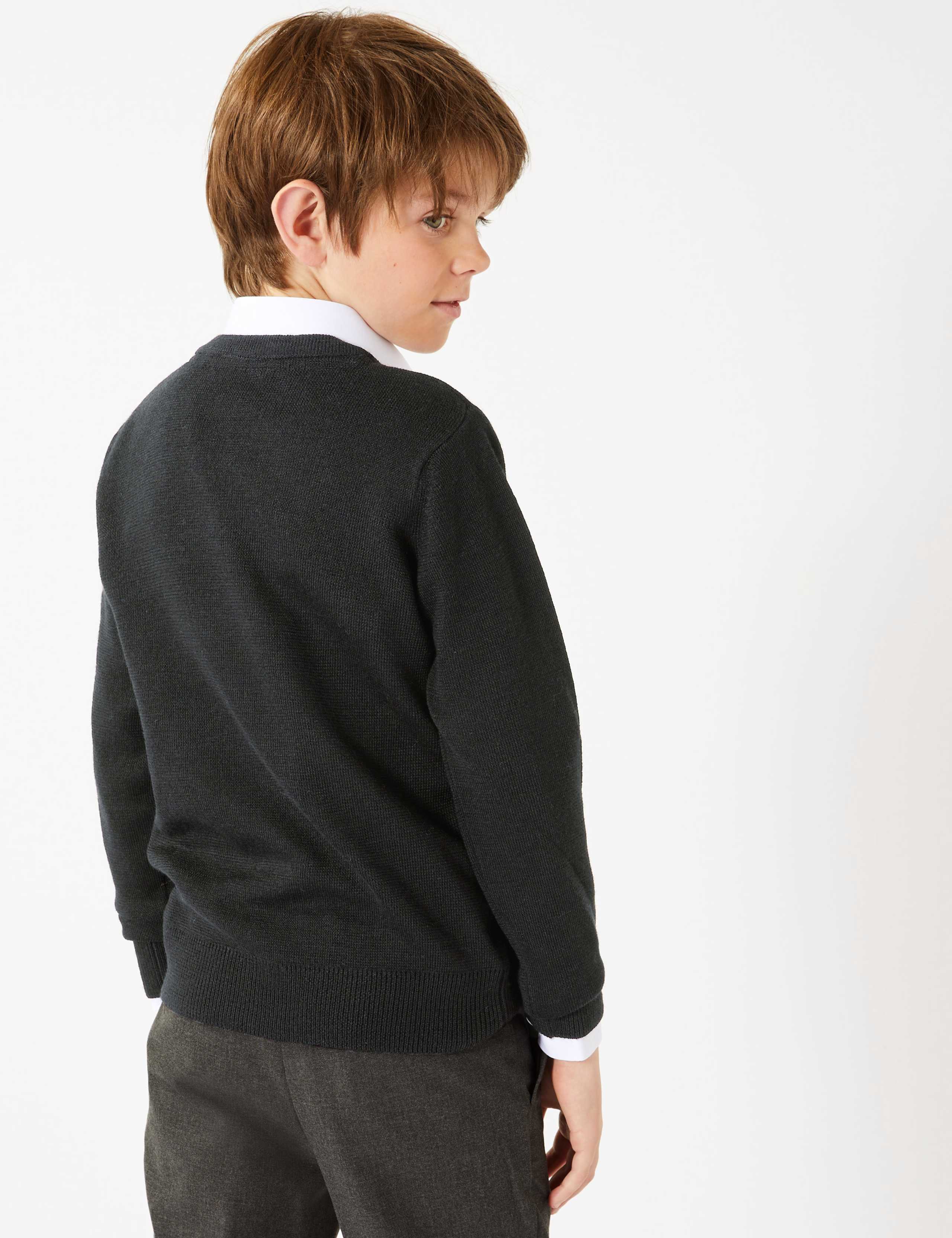Unisex Wool Blend School Jumper 5 of 5