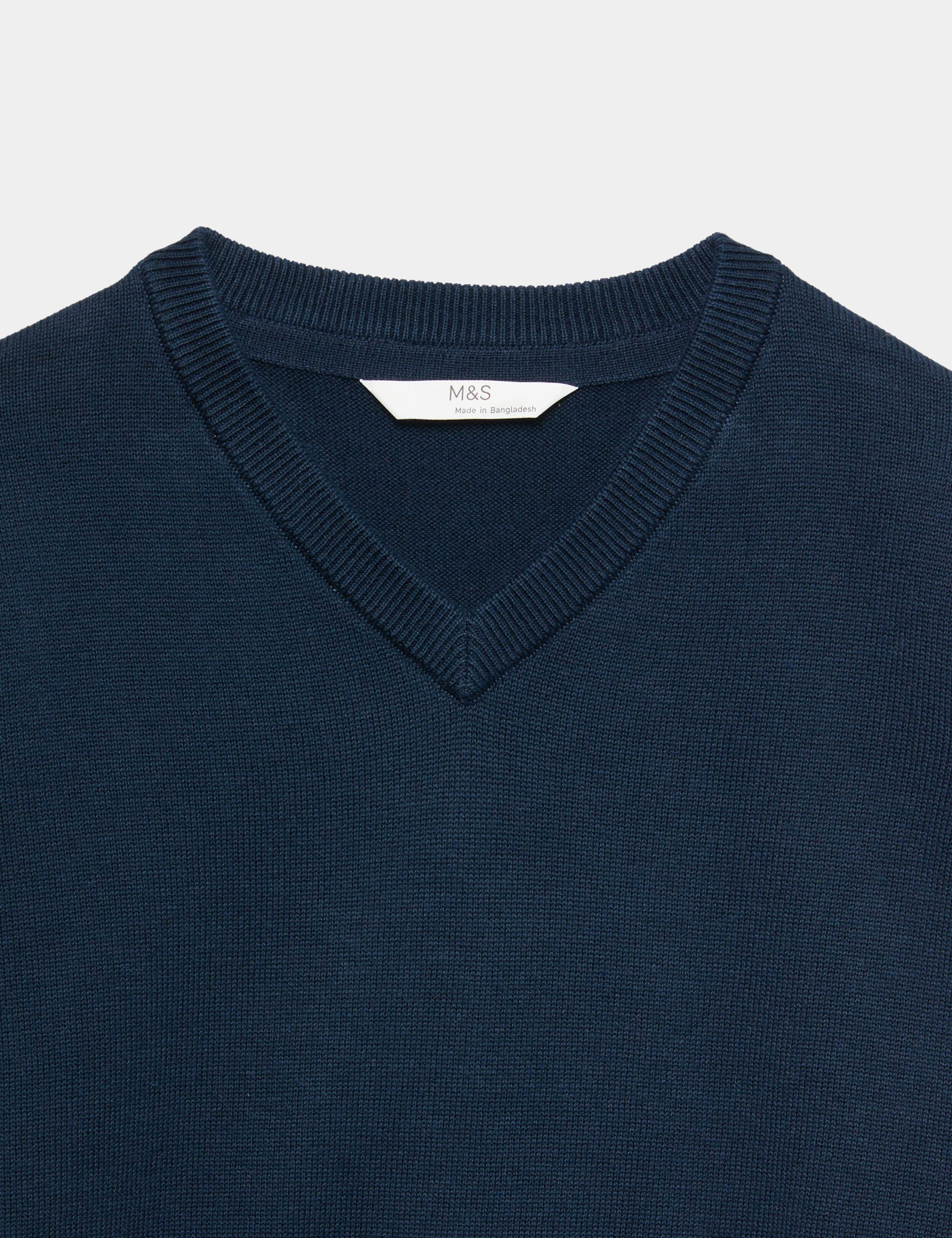 2 Pack Unisex Pure Cotton School Jumper (3-18 Yrs) 2 of 3